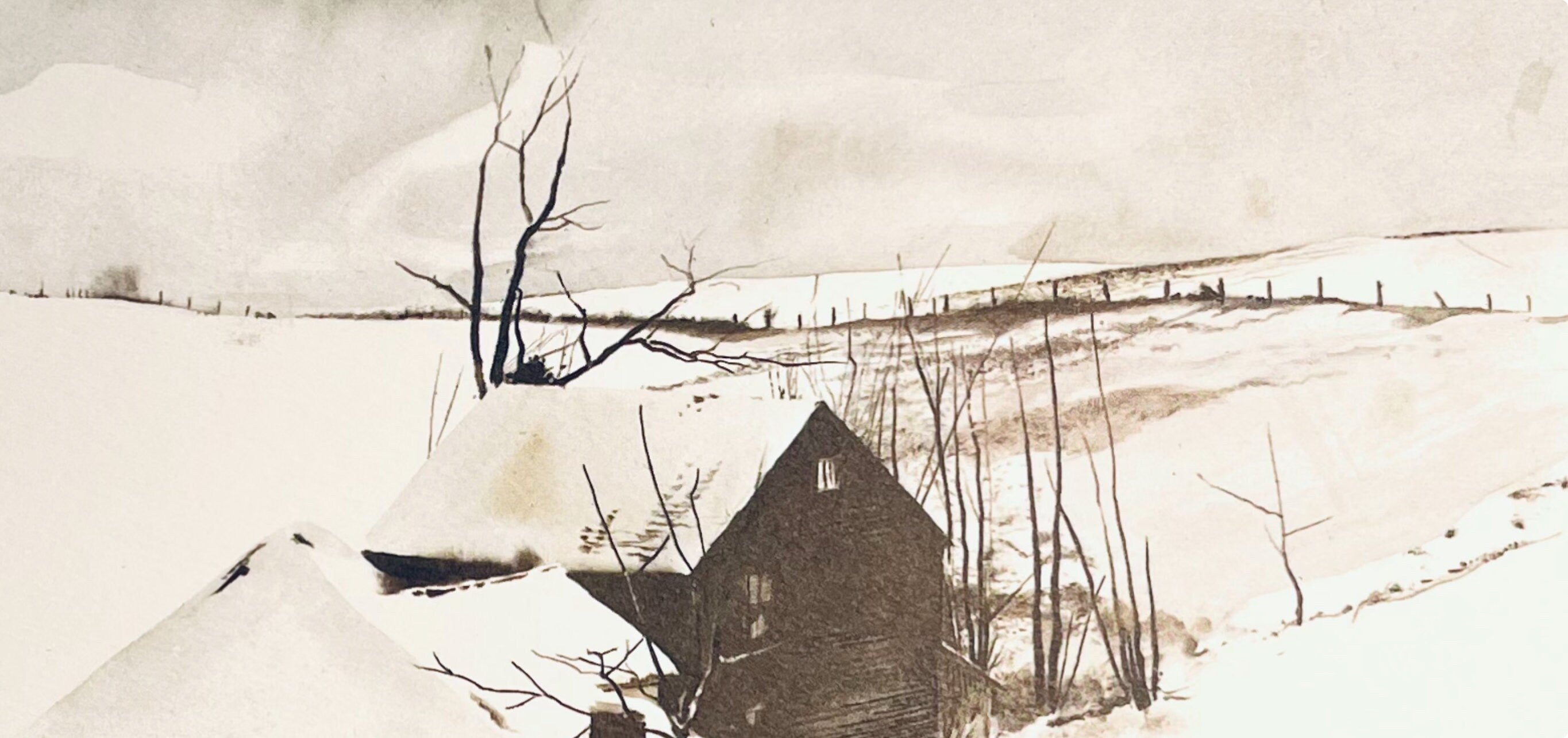 Andrew Wyeth, The Corner, The Four Seasons, Limited Edition Lithograph