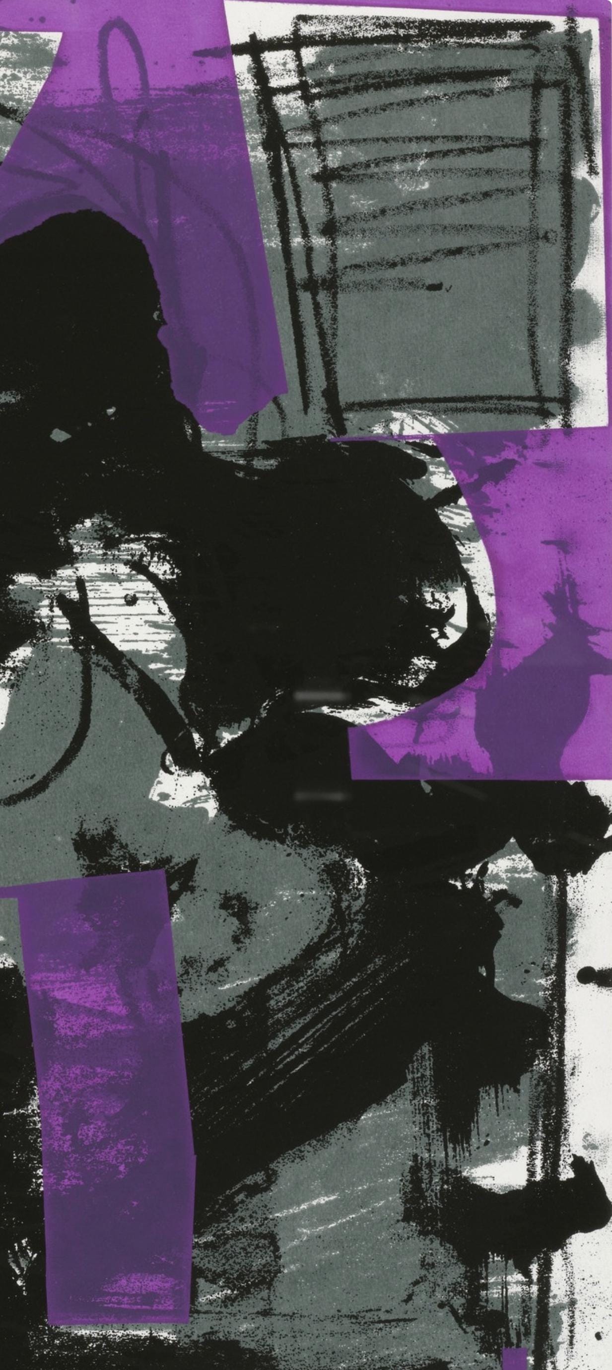 Grace Hartigan, Composition, Salute, Limited Edition Silkscreen