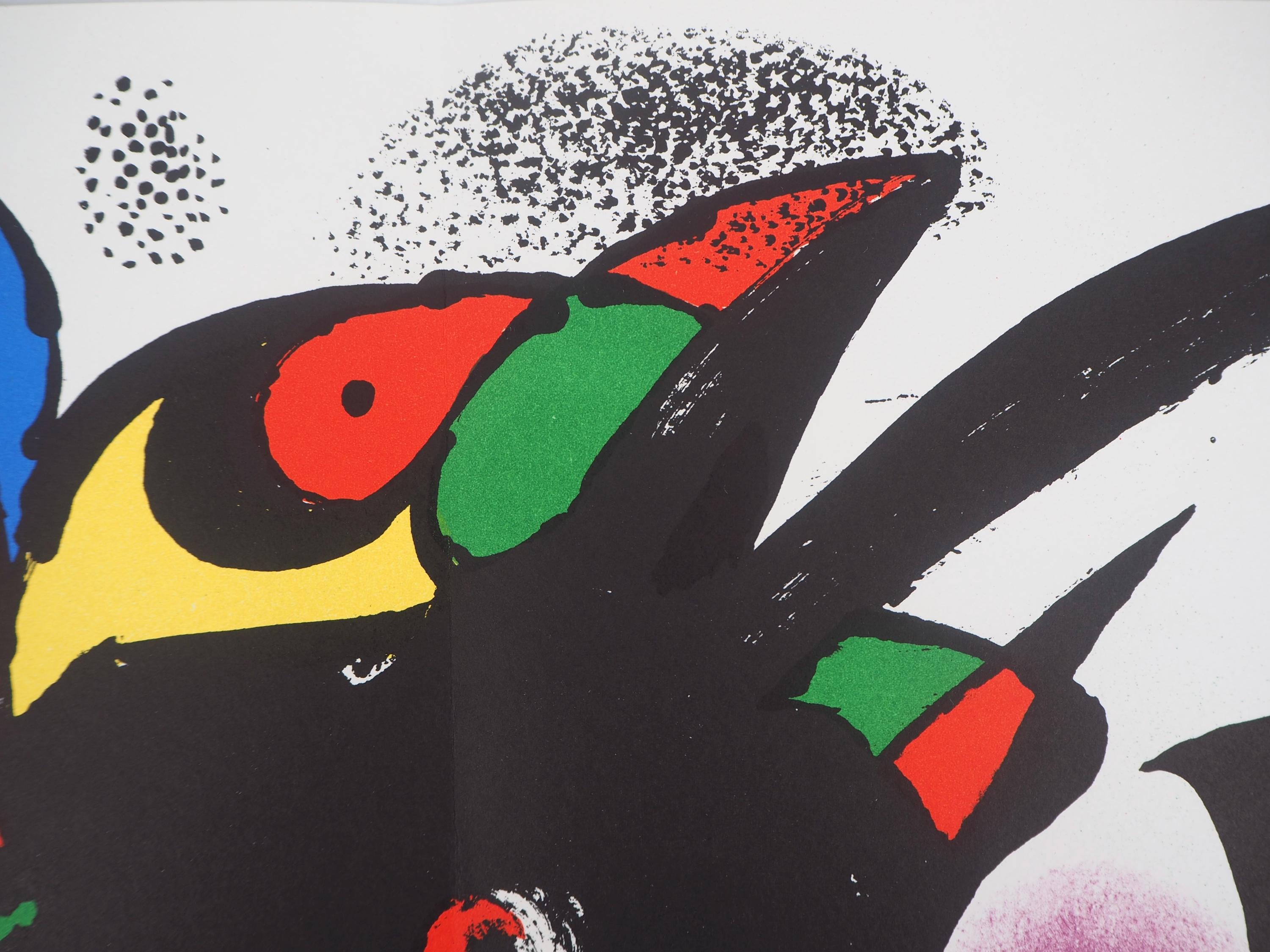 Joan Miró, Composition, XXe siècle, Limited Edition Lithograph