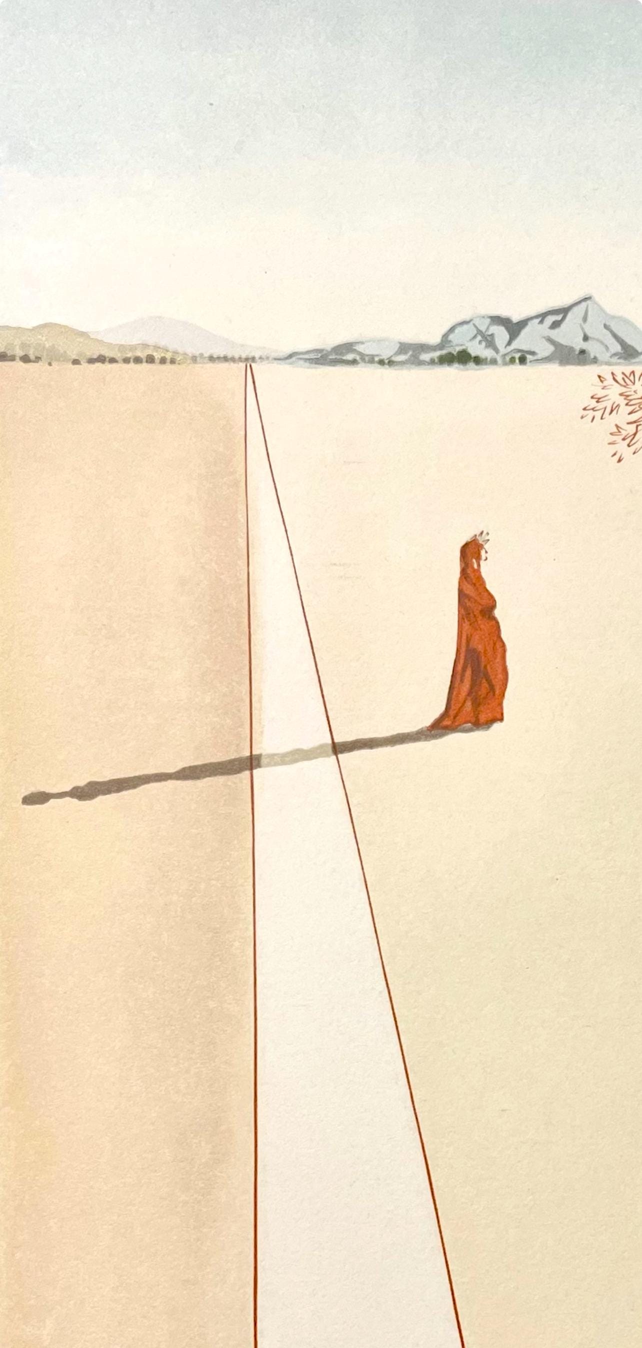 Salvador Dali, Hölle I (Field 189-200; Michler/Löpsinger 1039-1138), Die Göttliche Komödie, Signed, Limited Edition Woodcut