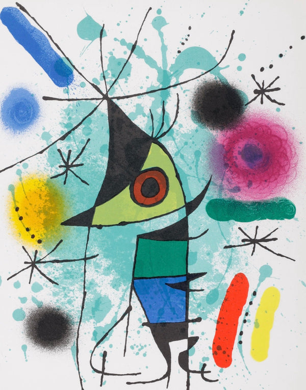 Joan Miró, Composition, (Cramer 160; Mourlot 867), Joan Miró Lithographs, Limited Edition Lithograph