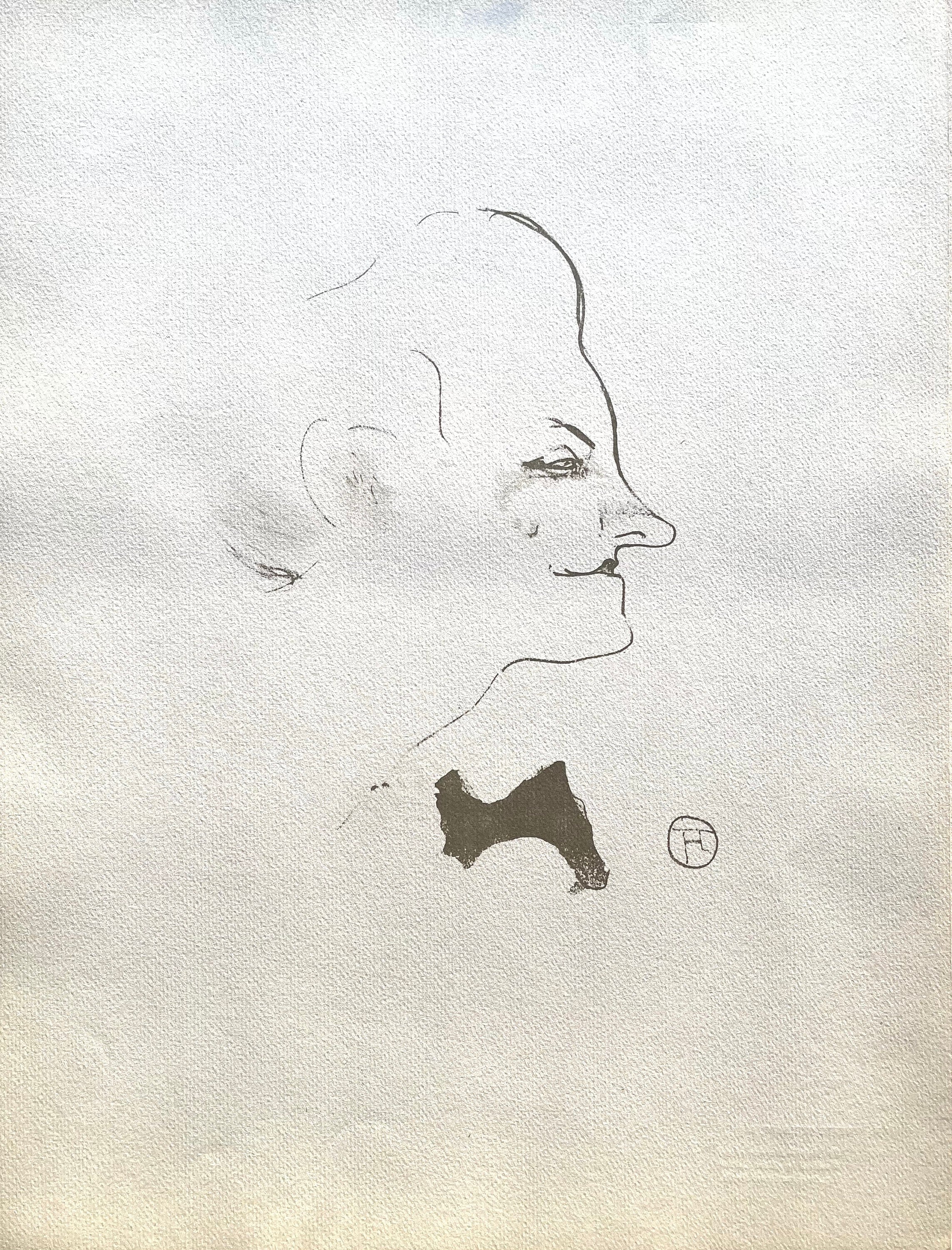 Henri de Toulouse-Lautrec, Yvette Guilbert, TLautrec, Philadelphia Museum of Art, Limited Edition Lithograph