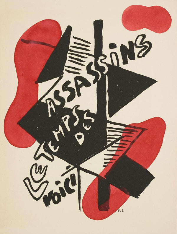 Fernand Léger, Composition (Saphire 24-38), Les Illuminations, Limited Edition Lithograph
