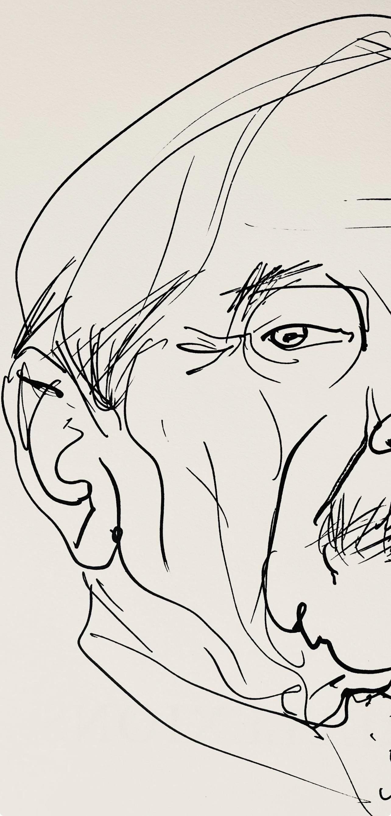 Hans Erni, Composition, Réflexions Simples Sur Le Corps, Limited Edition Lithograph