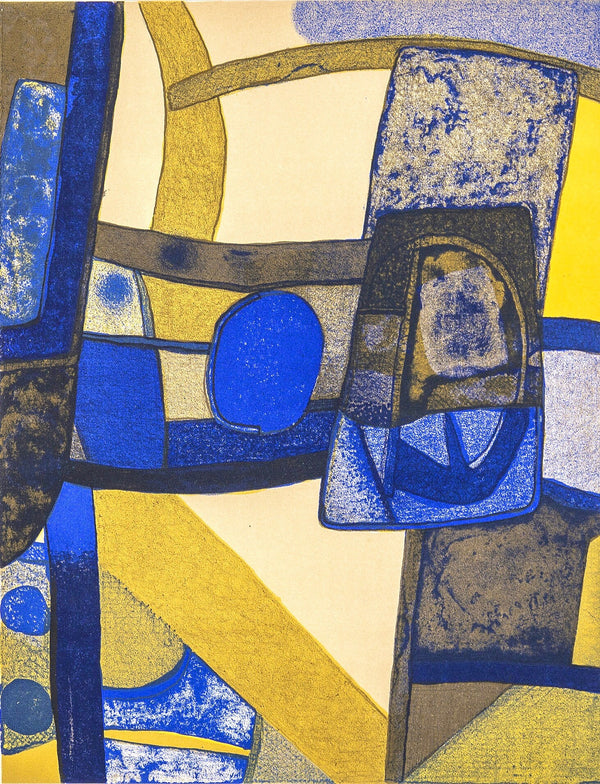 Maurice Estève, Alalito, Souvenirs et portraits d'artistes, Limited Edition Lithograph