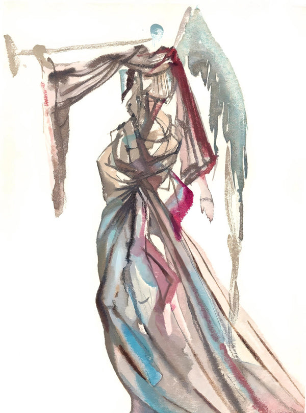 Salvador Dali, The Song of the Wise Spirits (Michler/Löpsinger 1039-1138; Field 189-200), La Divine Comédie, Limited Edition Woodcut