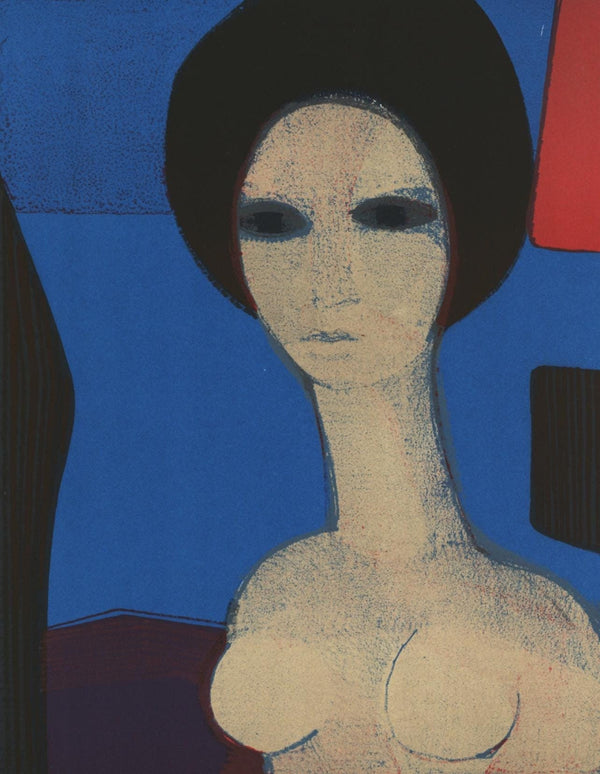 André Minaux, Composition, L'Odyssée, Limited Edition Lithograph