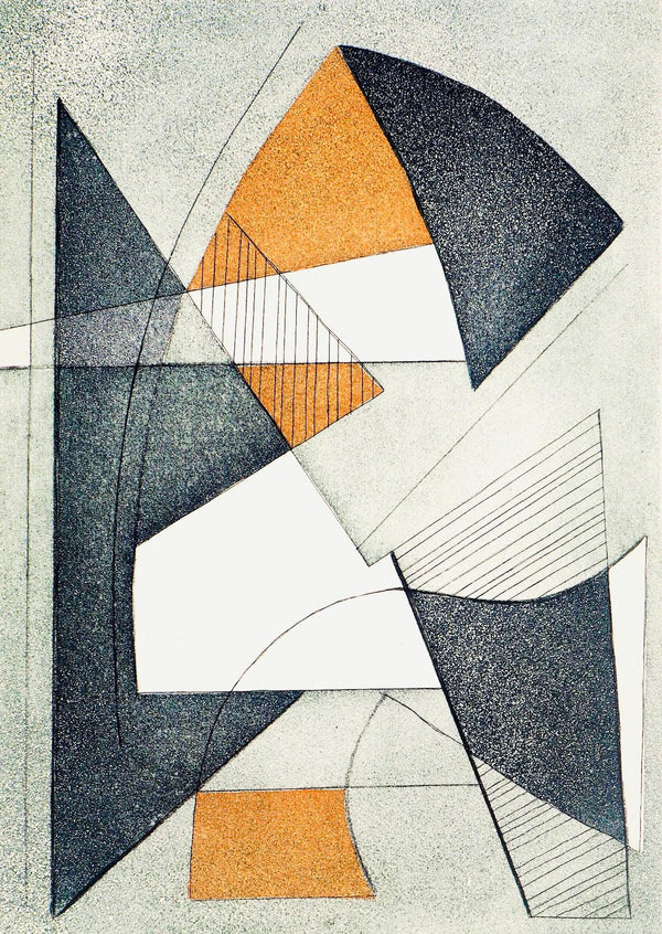 Alberto Magnelli, Projets de Pégase, Paroles peintes I, Limited Edition Etching