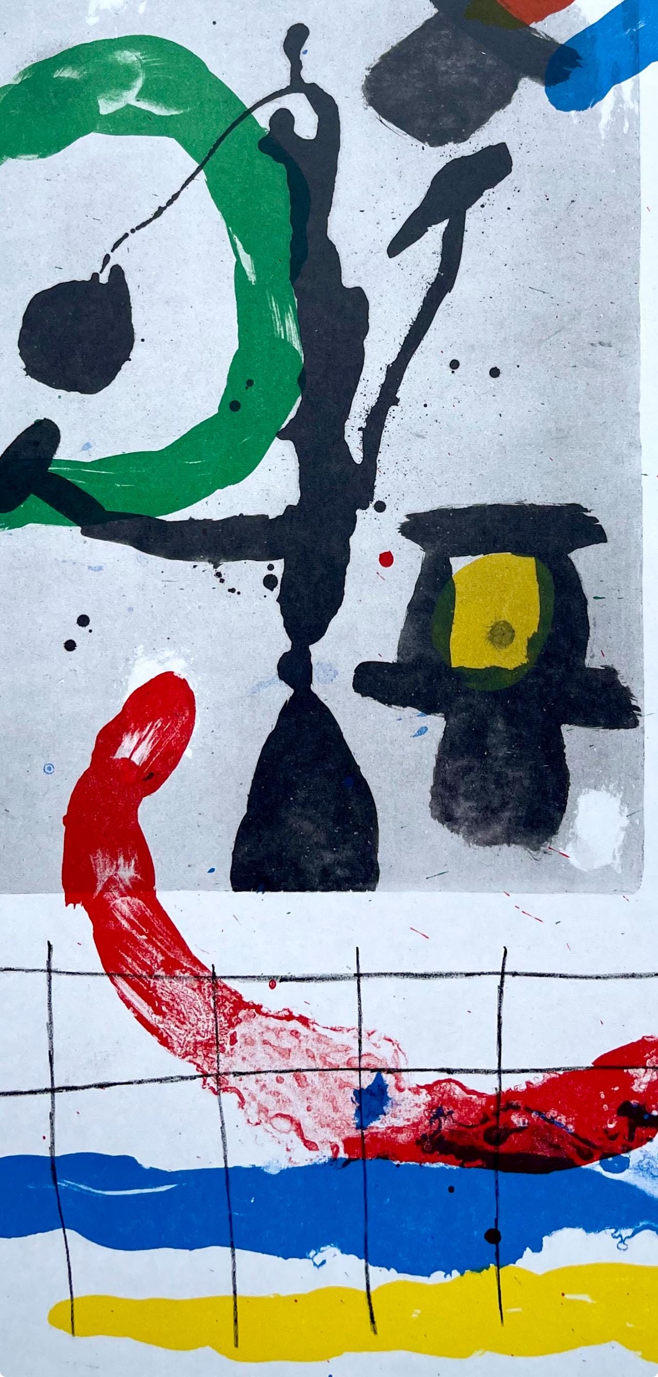 Joan Miró, Composition (Cramer 102; Mourlot 428-449), Derrière le miroir, Limited Edition Lithograph