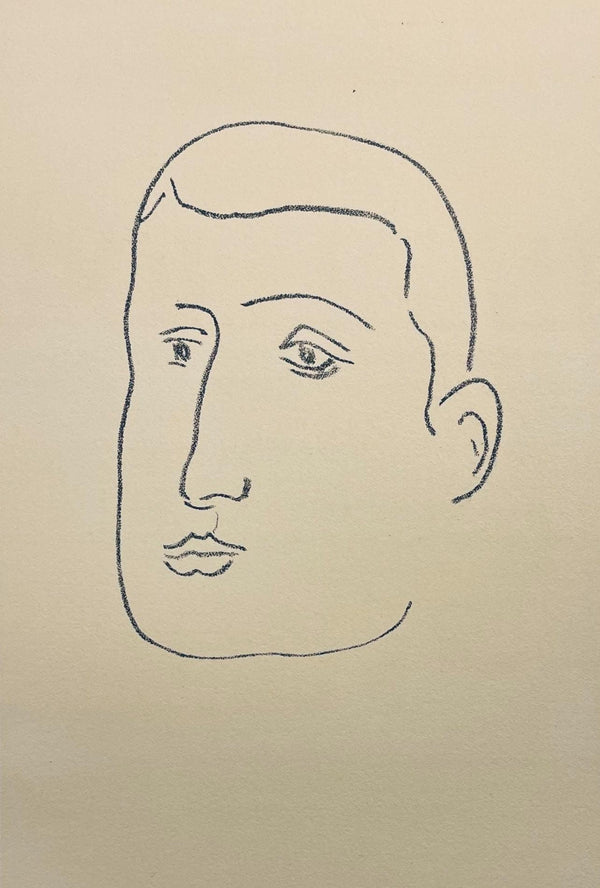 Henri Matisse, Composition (Duthuit 31), Apollinaire, Limited Edition Lithograph