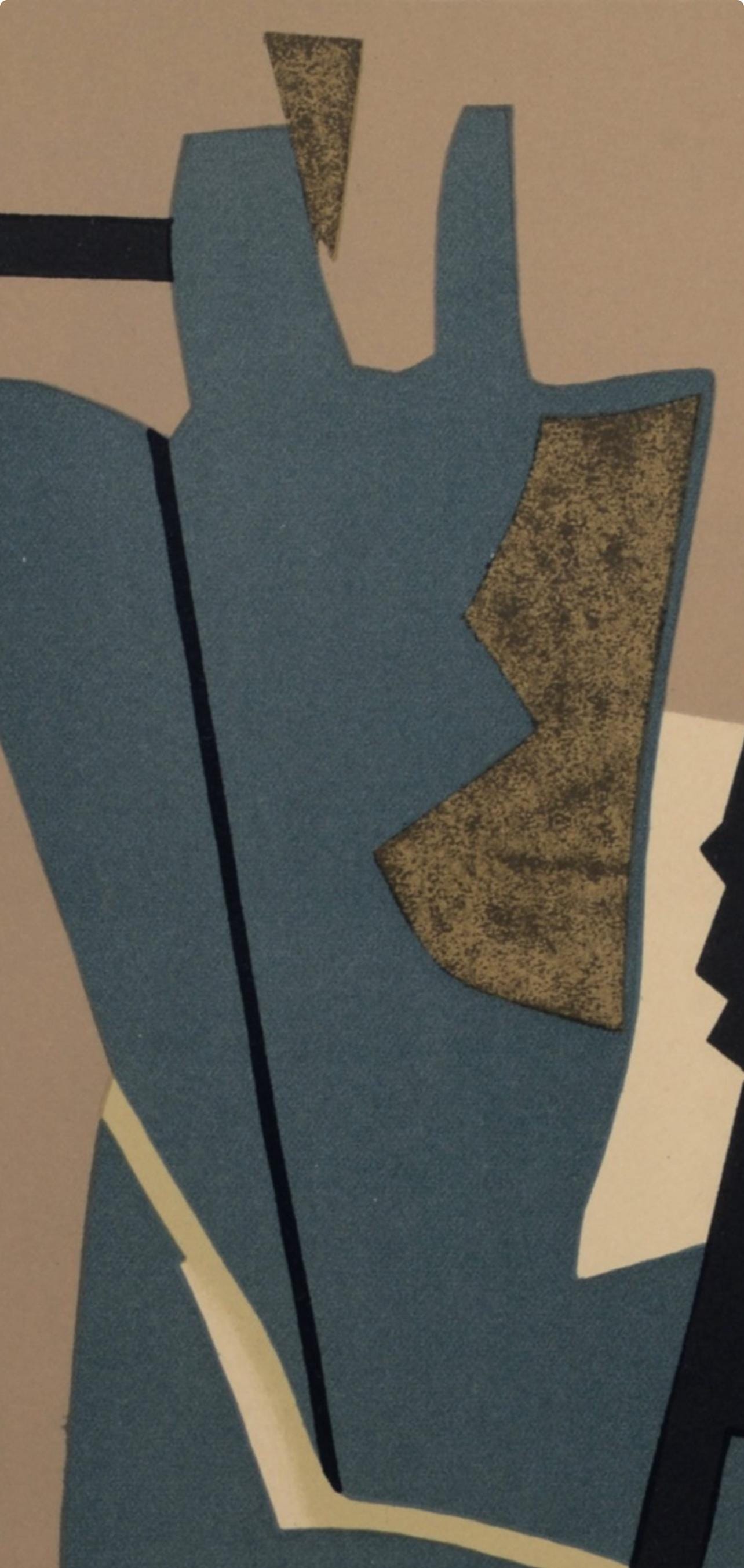 Alberto Magnelli, Composition, San Lazzaro et ses Amis, XXe Siècle, Limited Edition Lithograph