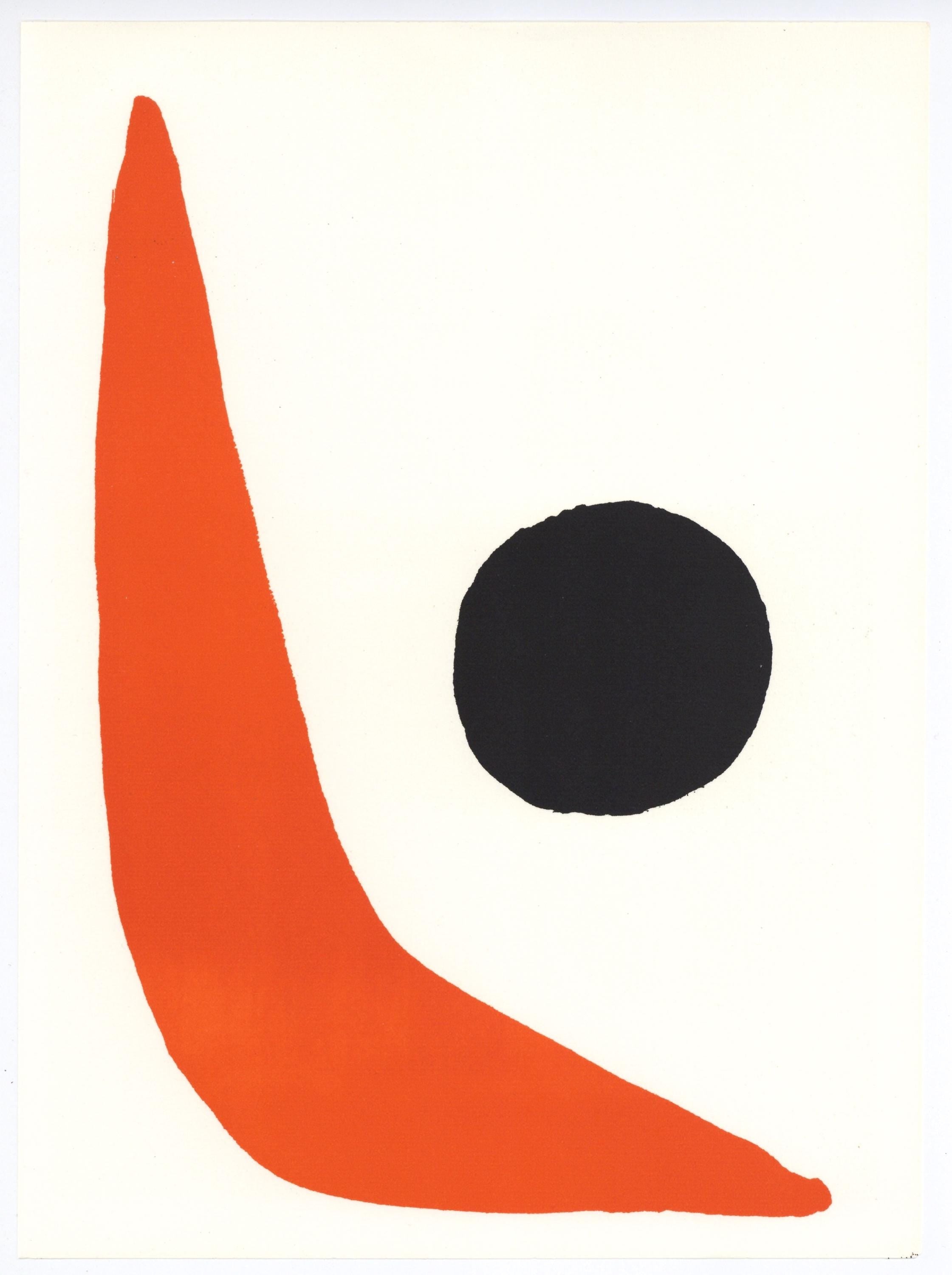 Alexander Calder, Composition, Calder, Musée National d'Art Moderne, Limited Edition Lithograph