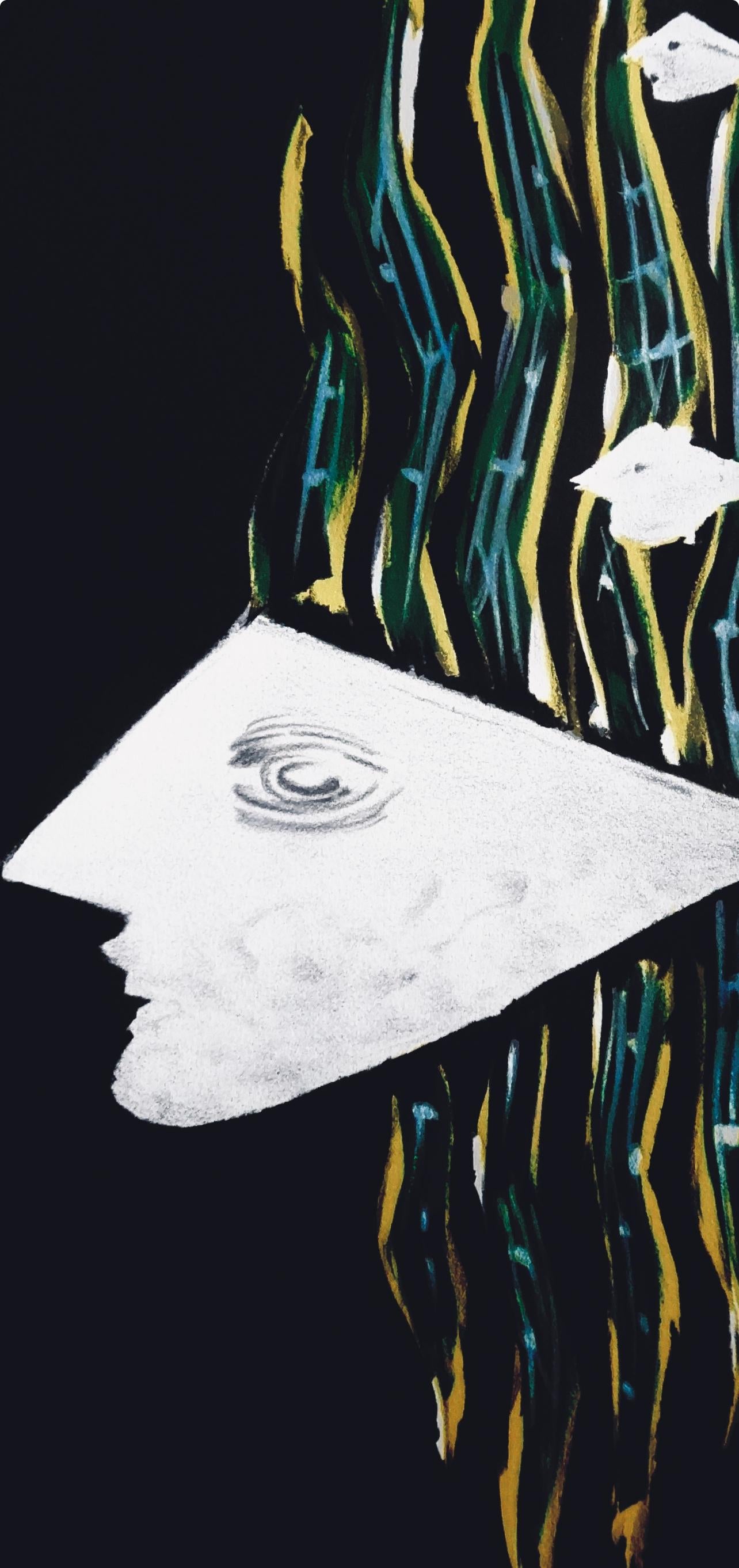 Georges Braque, Composition, Œdipe roi de Sophocle, Limited Edition Lithograph
