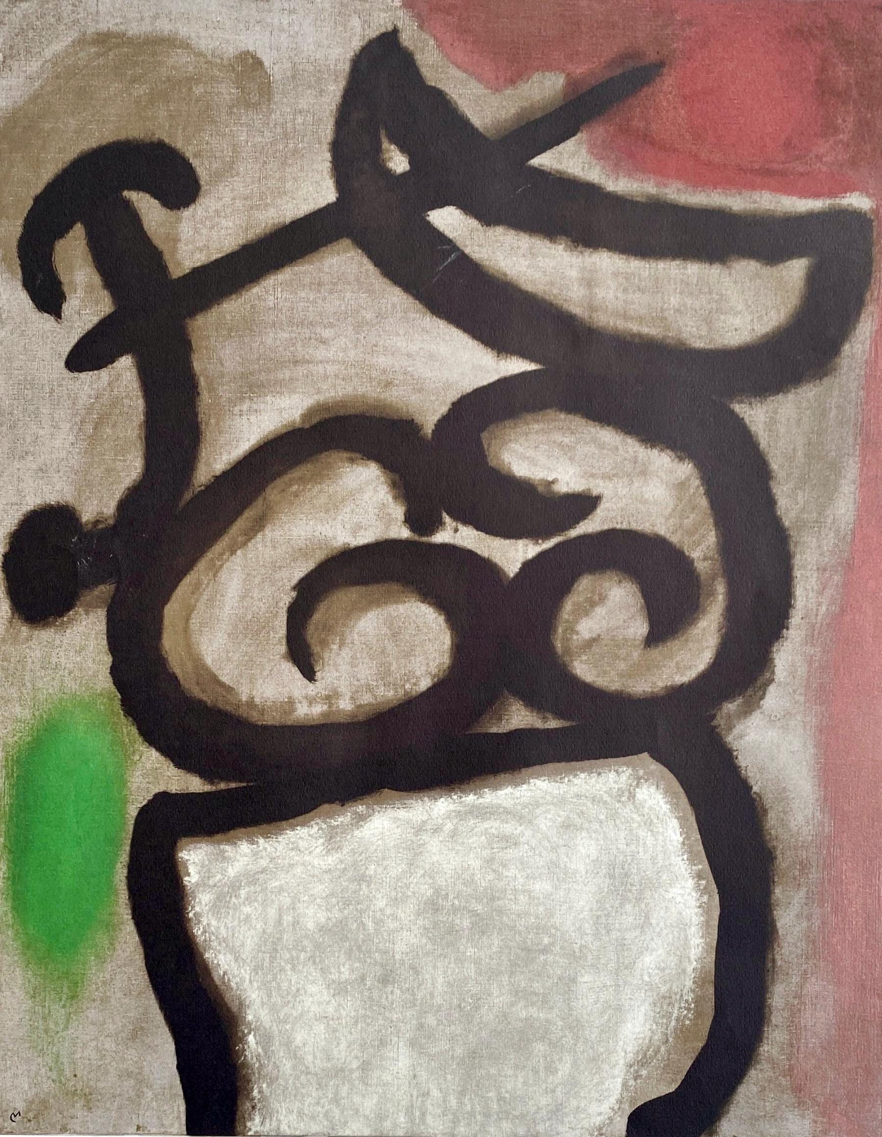 Joan Miró, Composition (Cramer 105), Femmes, Limited Edition Héliogravure