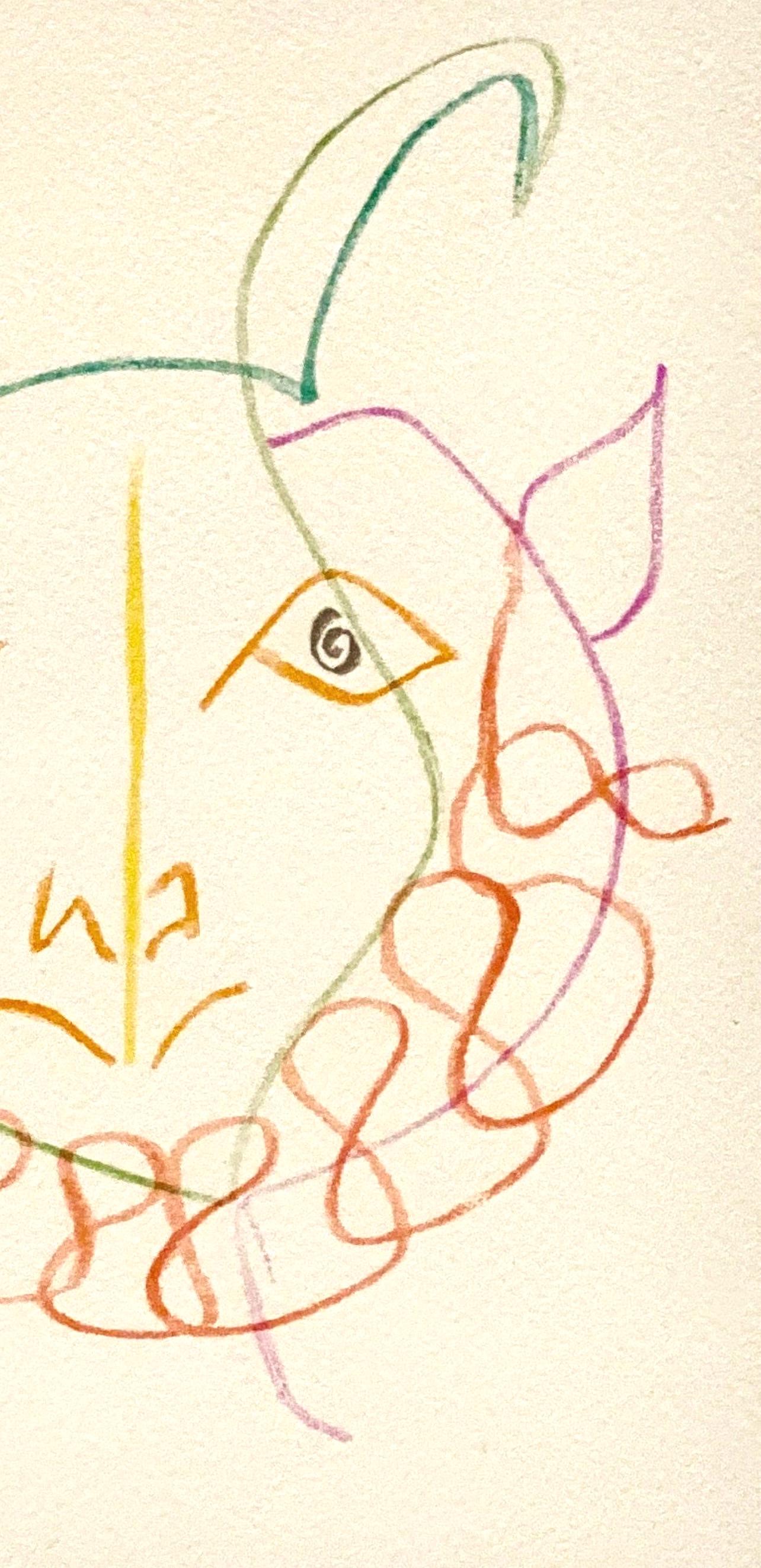 Pablo Picasso, Composition (Cramer 88), Dans l'Atelier de Picasso, Limited Edition Lithograph