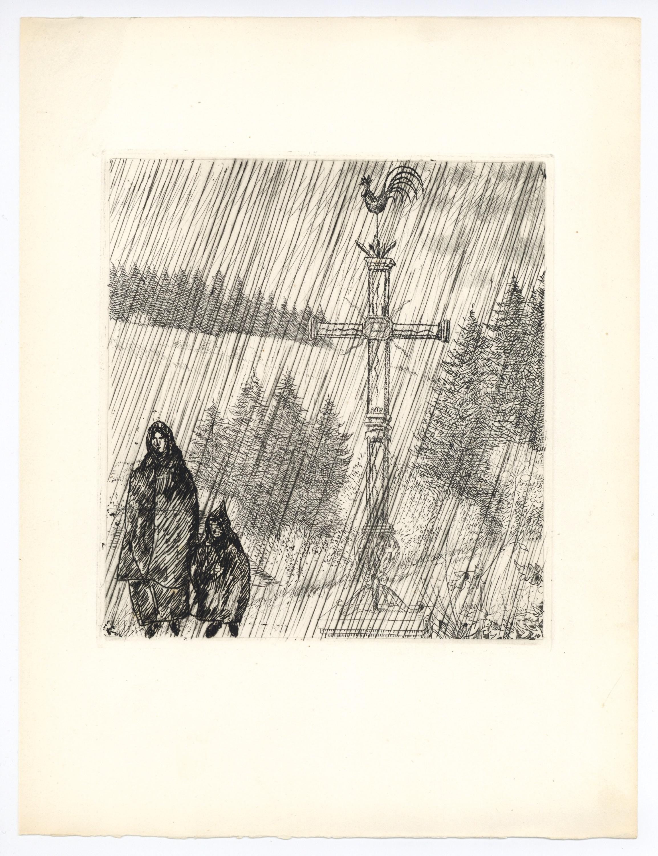 Jean Émile Laboureur, Composition, Alternance, Limited Edition Etching