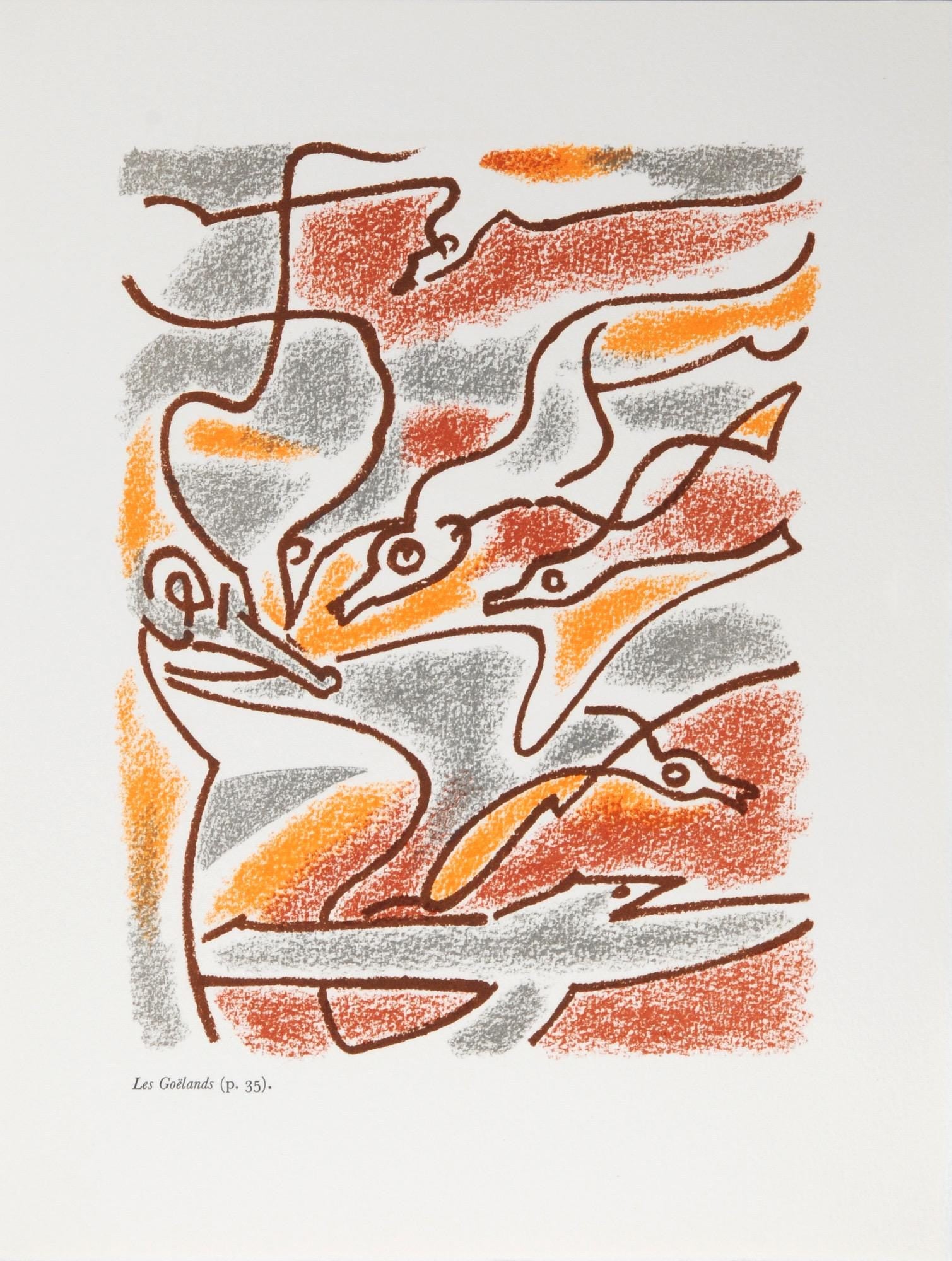 André Masson, Composition (Cramer 97), Une Étoile de Craie, Limited Edition Lithograph