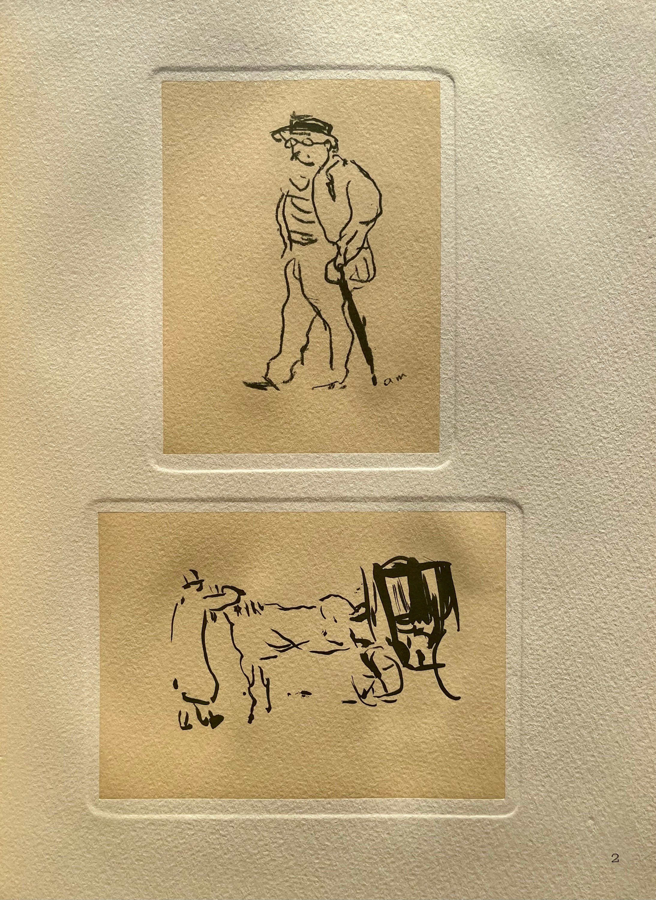 Albert Marquet, Croquis parisiens, Marquet, Limited Edition Lithograph