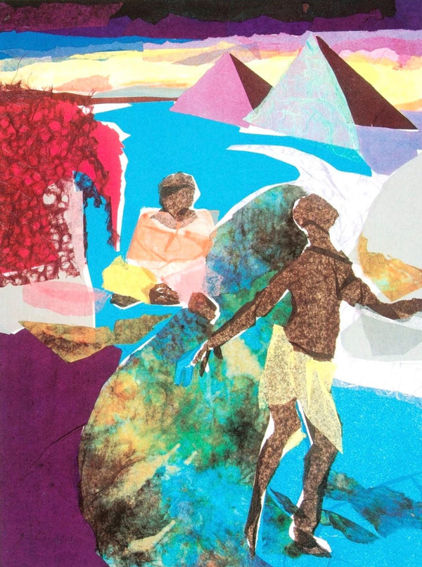 Phoebe Beasley, The Negro Speaks of Rivers, Sunrise Is Coming After While, Limited Edition Silkscreen