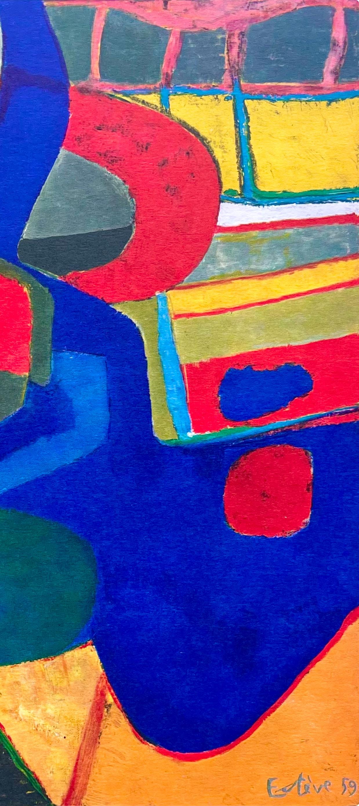 Maurice Estève, Composition, Maurice Estève, Peintres d'aujourd'hui, Limited Edition Lithograph
