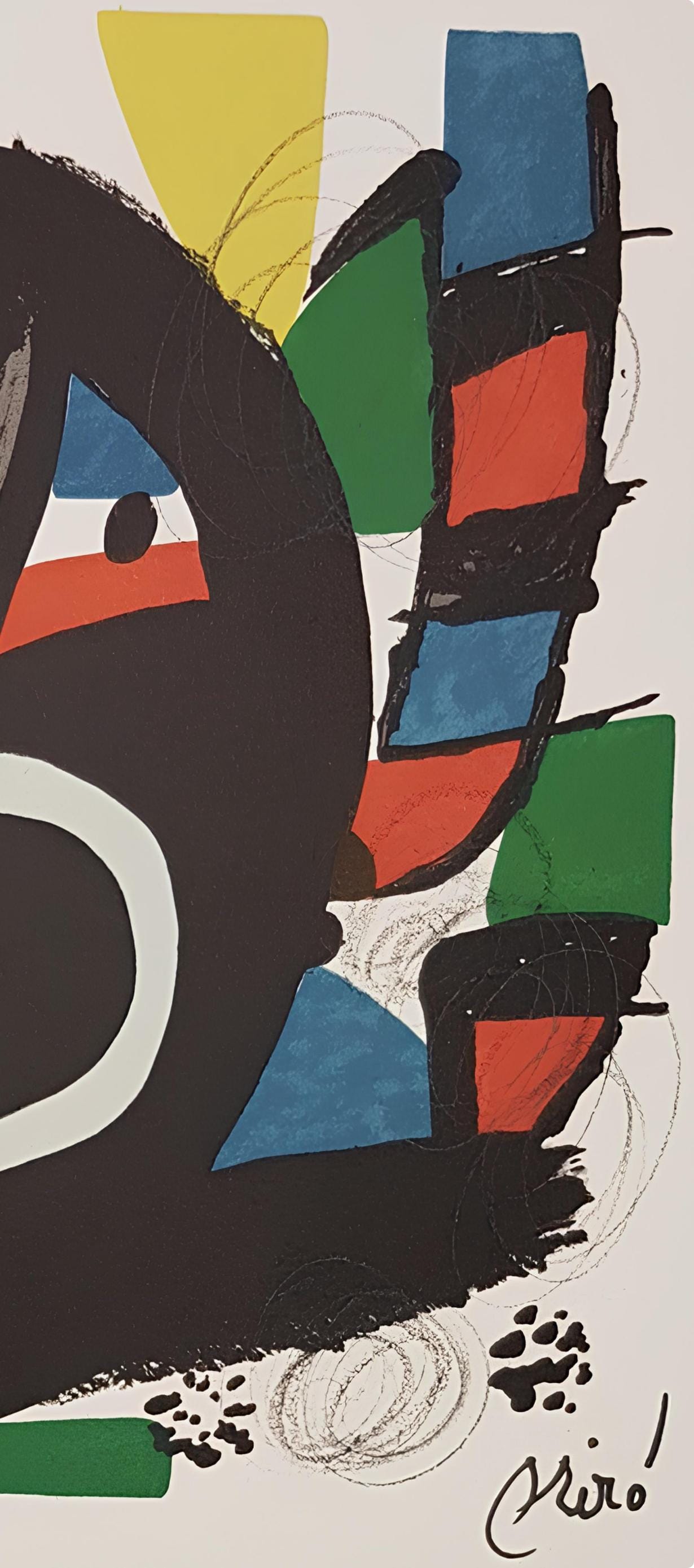 Joan Miró, Composition (Mourlot 1212-1225; Cramer 248), La mélodie acide, Limited Edition Lithograph