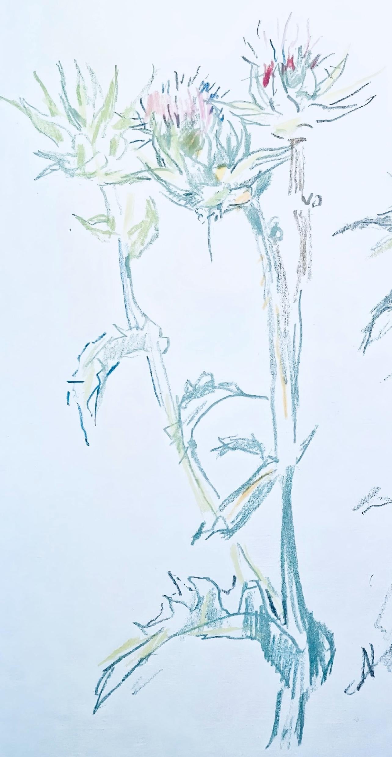 Oskar Kokoschka, Composition, Skizzenbuch der Italienischen Reise 1963, Limited Edition Lithograph