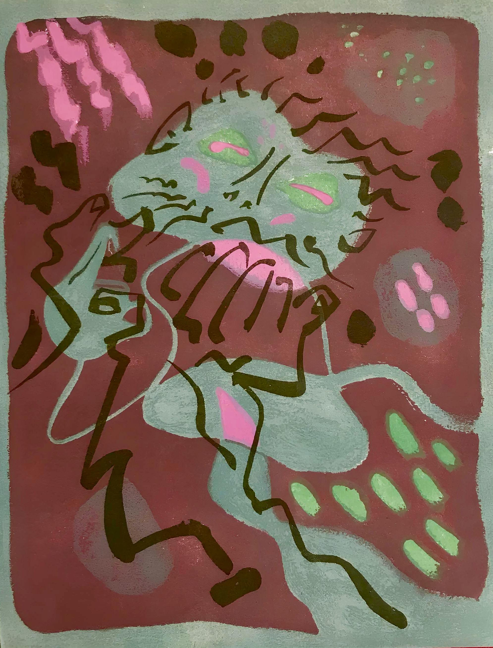 André Masson, Composition, Œuvres complètes d'Albert Camus, Limited Edition Lithograph