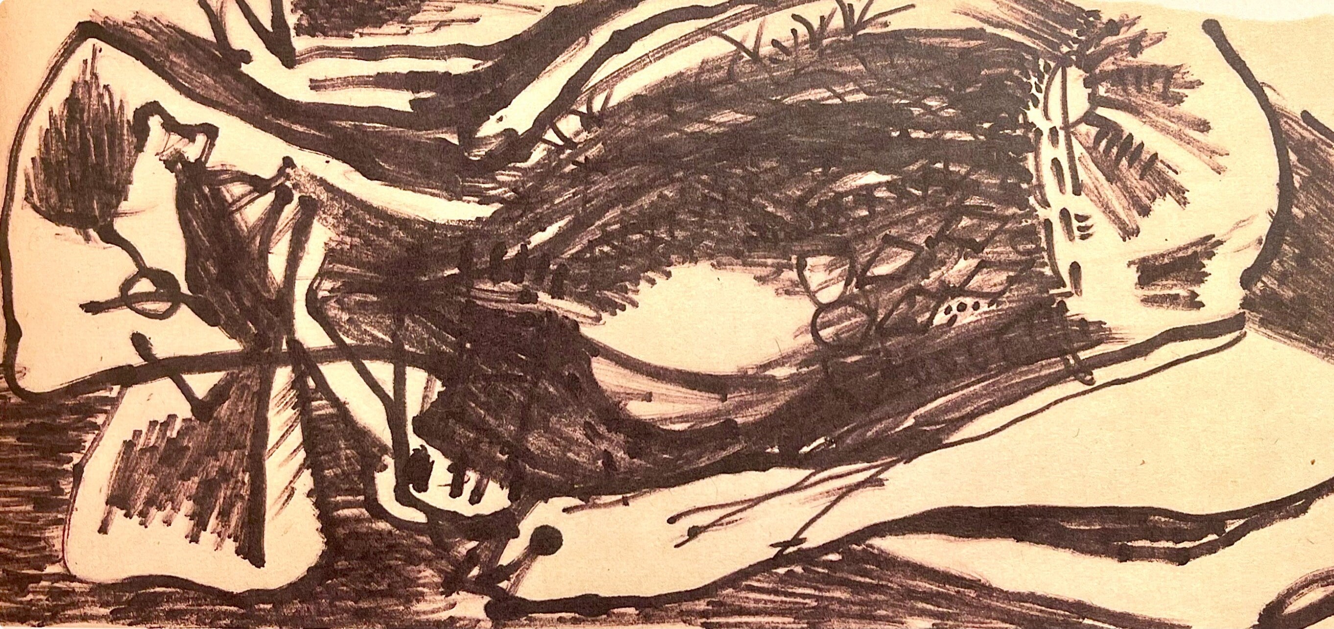 Jackson Pollock, Composition, Jackson Pollock, The Last Sketchbook, Limited Edition Lithograph