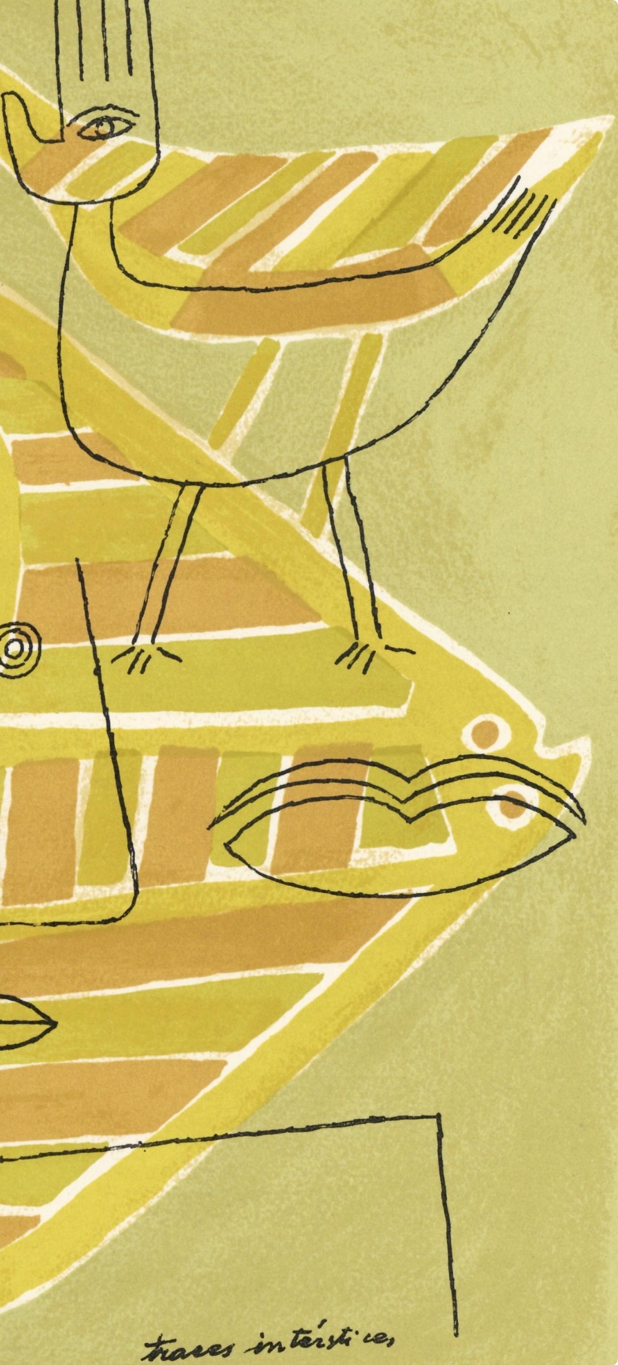 Victor Brauner, Composition, XXe siècle, Limited Edition Lithograph