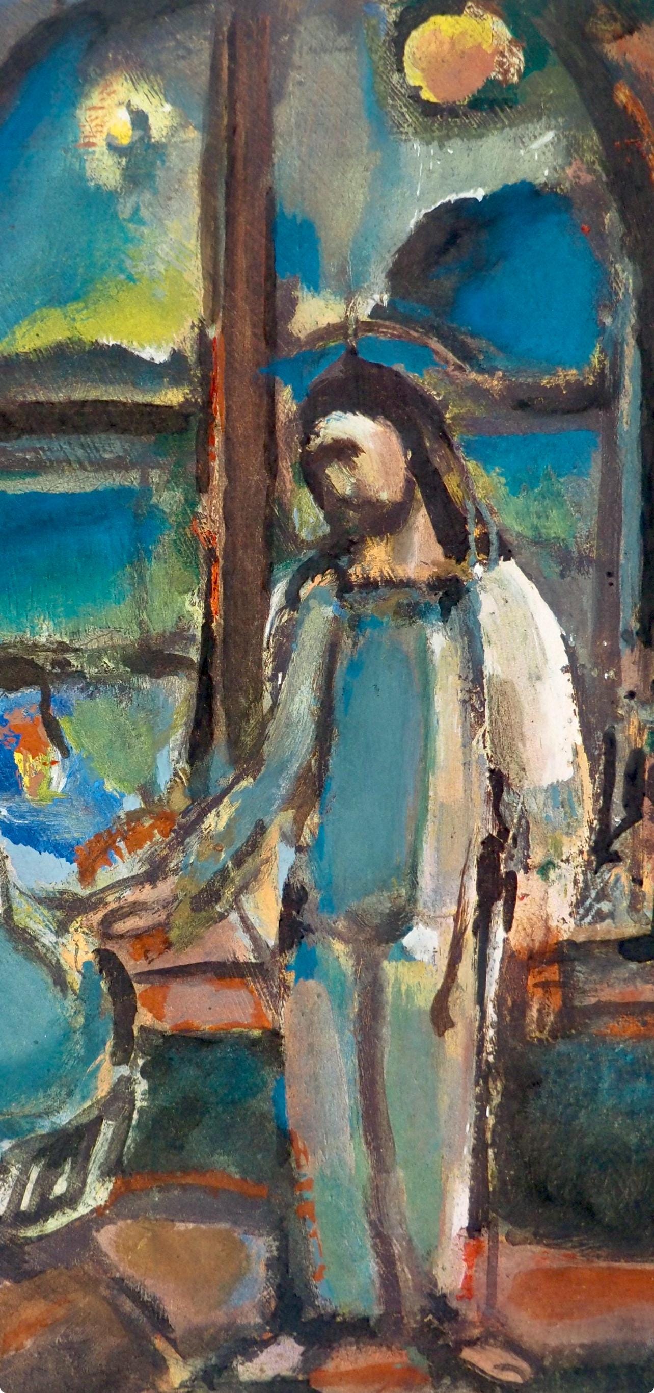 Georges Rouault, Composition, Stella Vespertina, Limited Edition Héliogravure