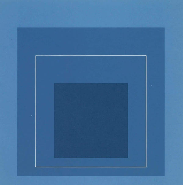 Josef Albers, Homage to the Square, Josef Albers: White Line Squares, Limited Edition Lithograph