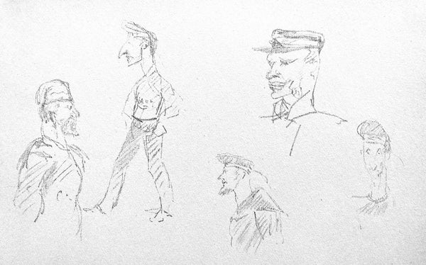 Henri de Toulouse-Lautrec, Composition, Toulouse-Lautrec, Album De Marine, Limited Edition Lithograph