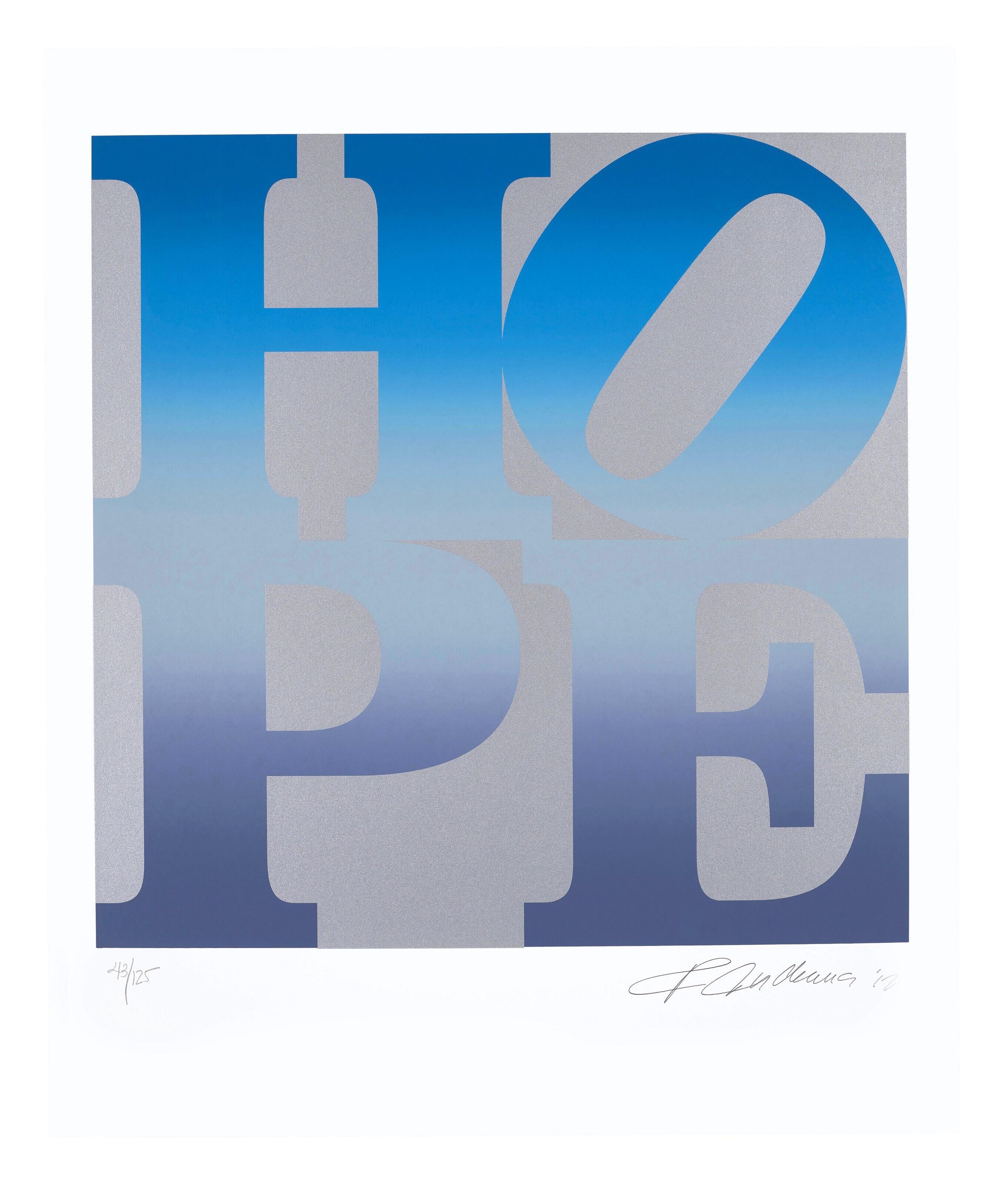 Robert Indiana, Four Seasons of HOPE, Suite of Four, Limited Edition Silkscreens