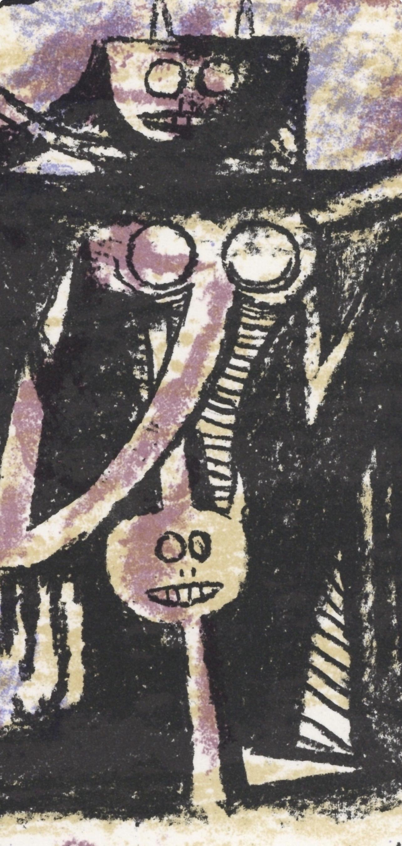 Wifredo Lam 林飛龍, Composition, XXe siècle, Limited Edition Lithograph