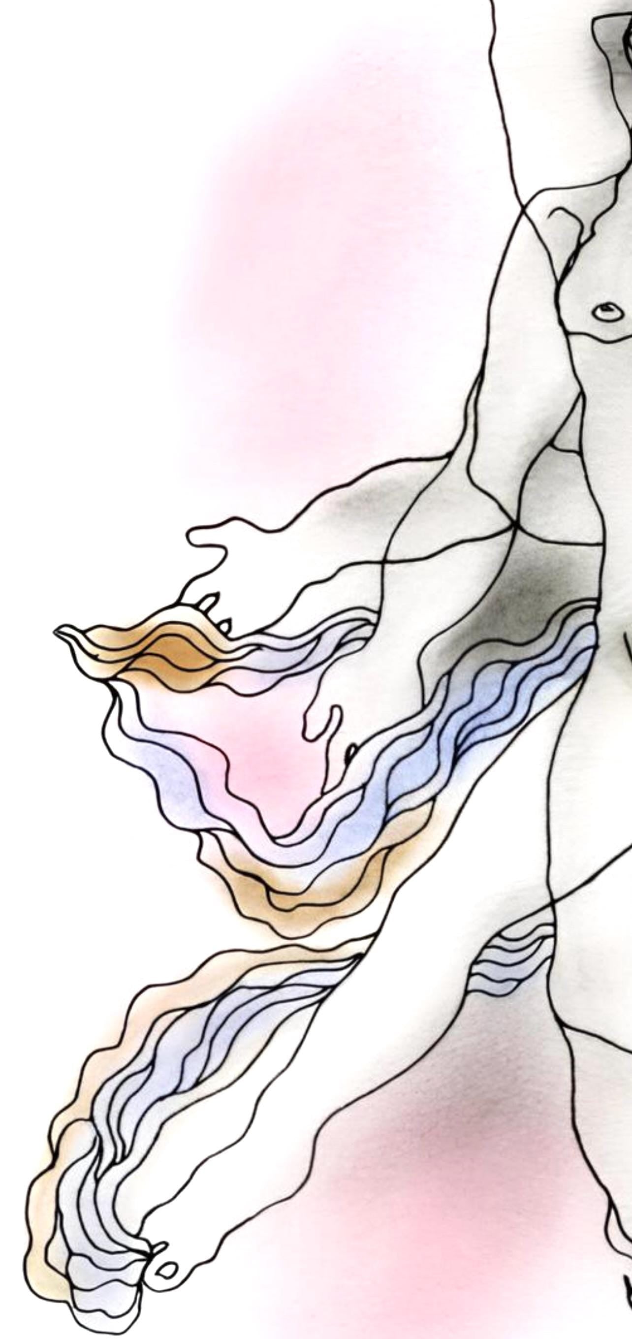 Jean Cocteau, Composition, Le Livre Blanc, Limited Edition Lithograph