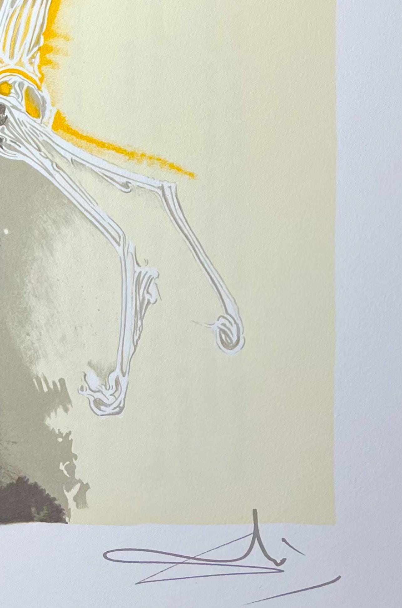Salvador Dalí, Pégase, Les Chevaux de Dalí, Limited Edition Lithograph