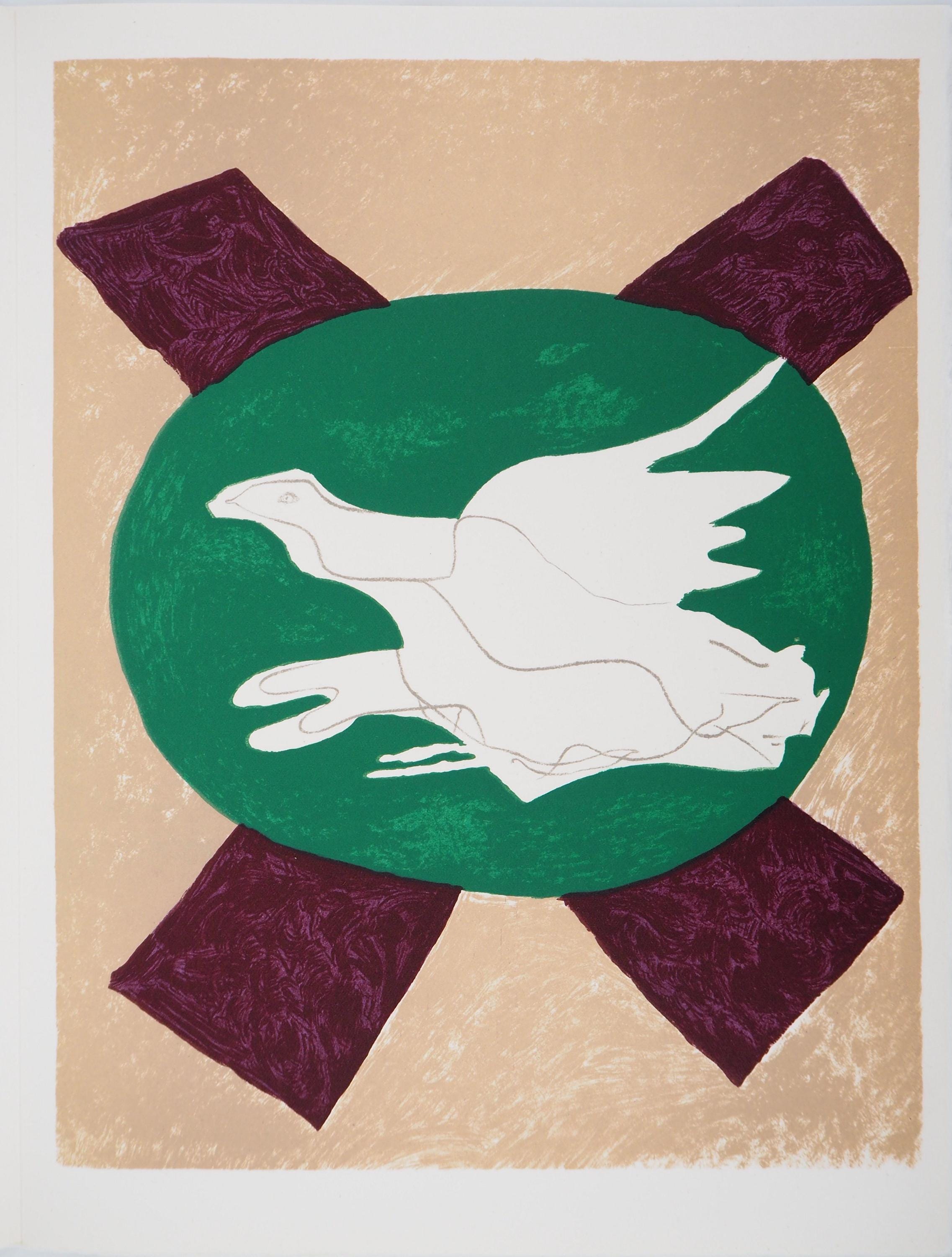 Georges Braque, Composition, San Lazzaro et ses Amis, XXe Siècle, Limited Edition Lithograph