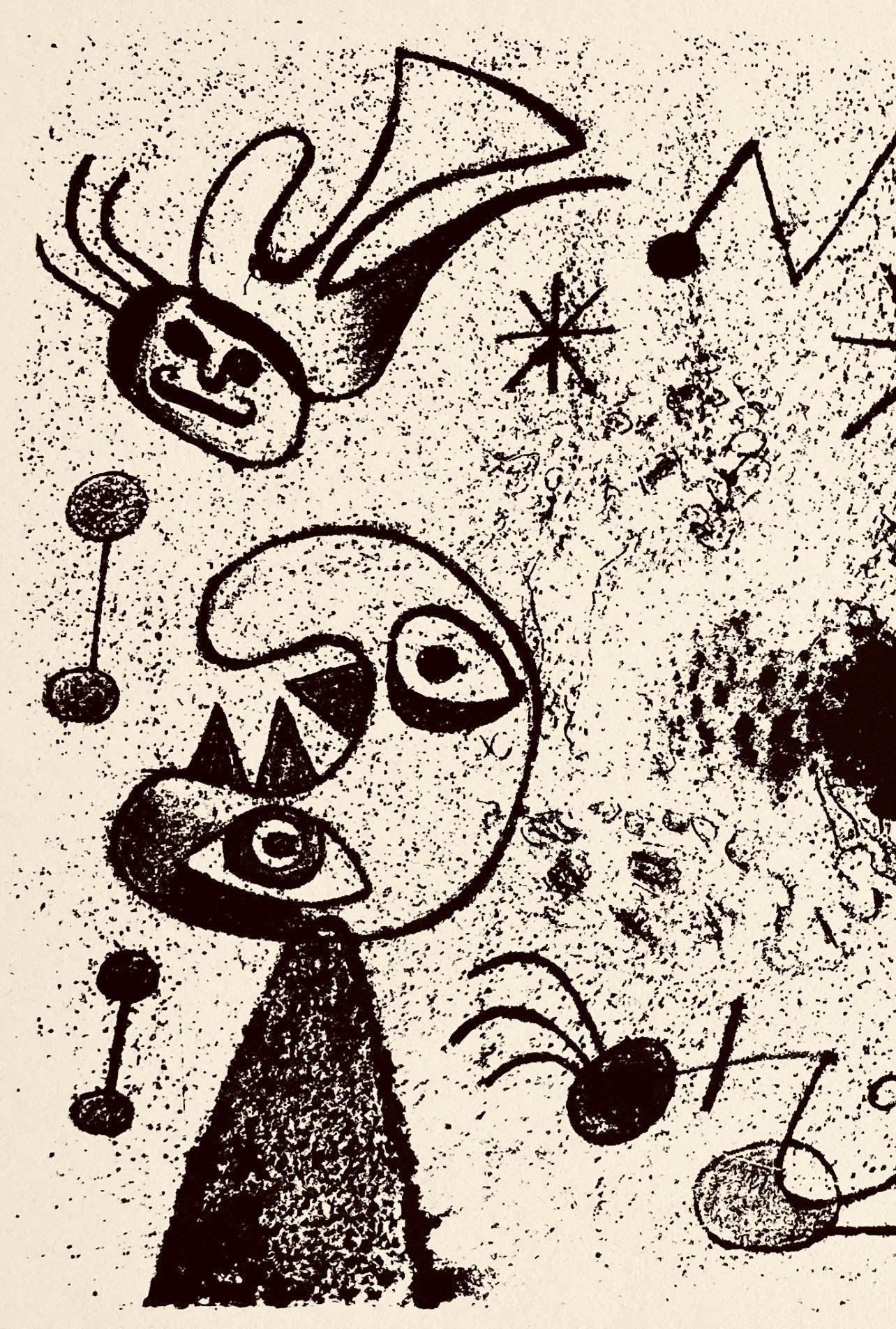 Joan Miró, Composition, The Prints of Joan Miro, Limited Edition Etching