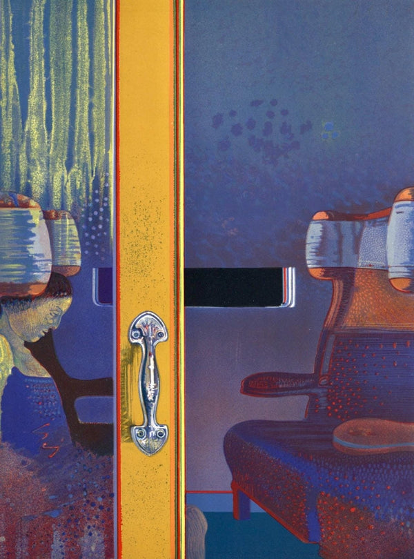 Leonardo Cremonini, Composition, Variations sur l'imaginaire, Limited Edition Lithograph