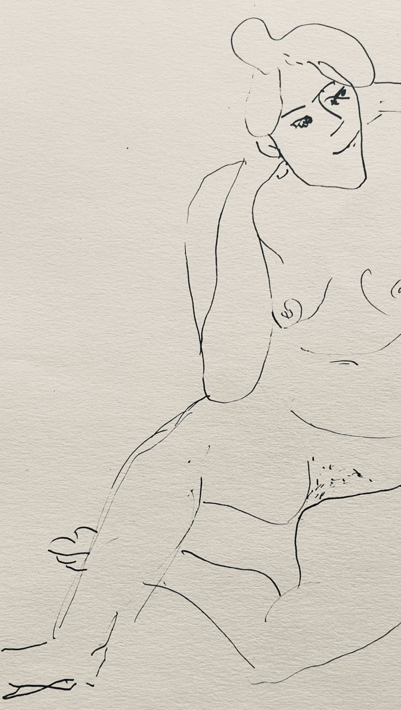Henri Matisse, Composition (Dutel 3), Dessins de Henri-Matisse, Limited Edition Lithograph