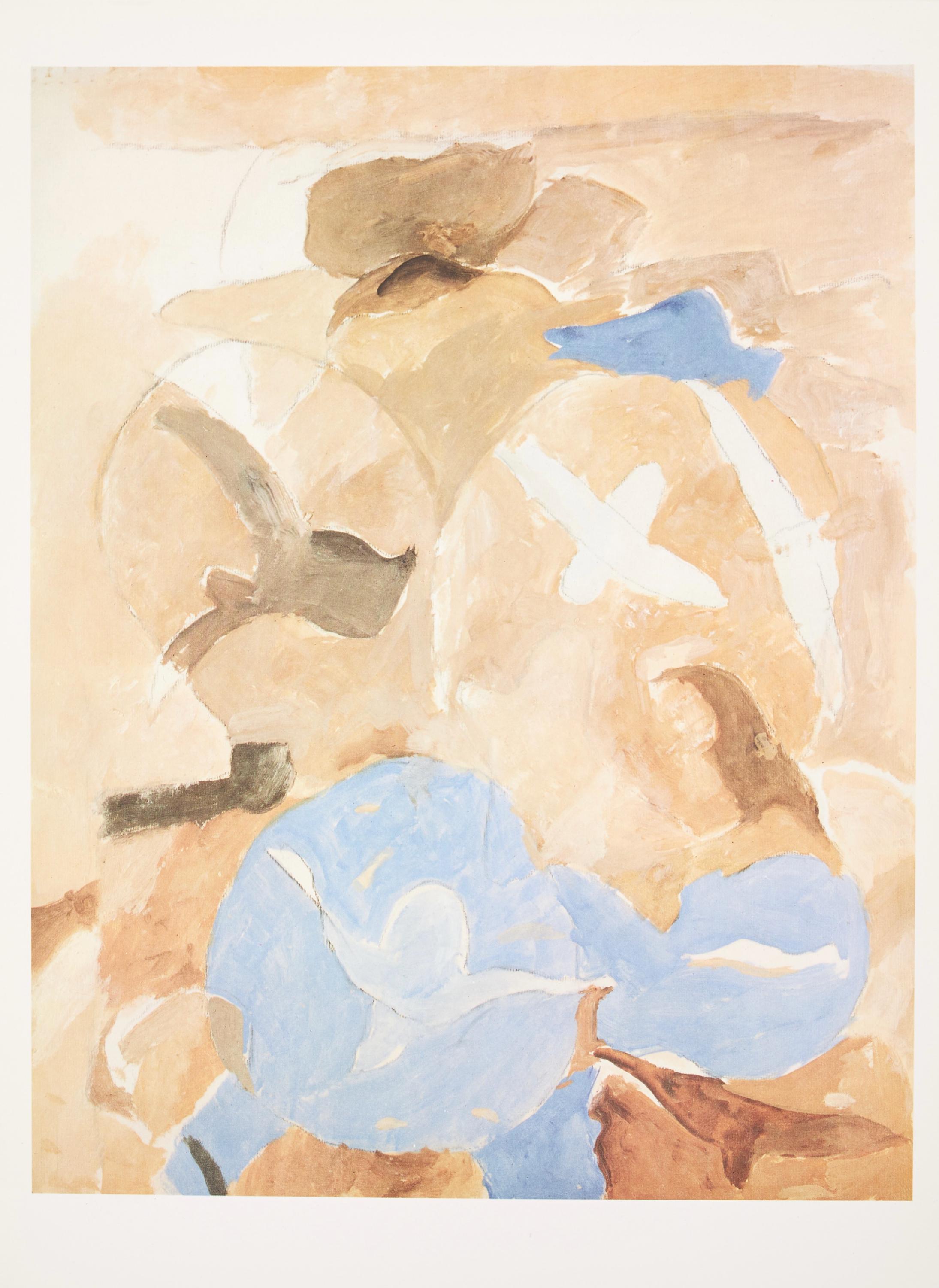 Georges Braque, Composition, Derrière le miroir, Limited Edition Lithograph