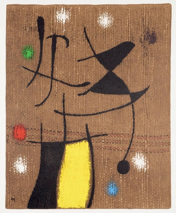 Joan Miró, Composition (Cramer 105), Femmes, Limited Edition Héliogravure