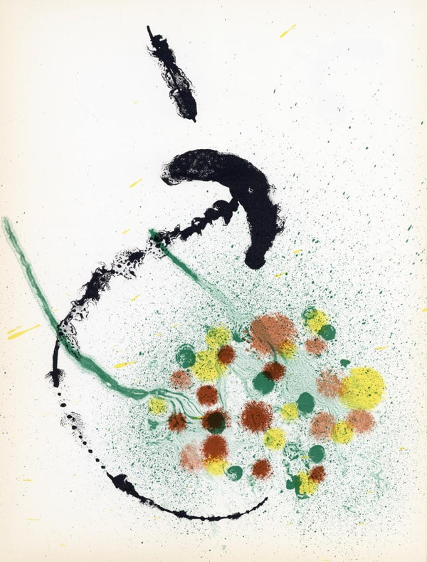Joan Miró, Composition (Cramer 83; Mourlot 340-347), Derrière le miroir, Limited Edition Lithograph