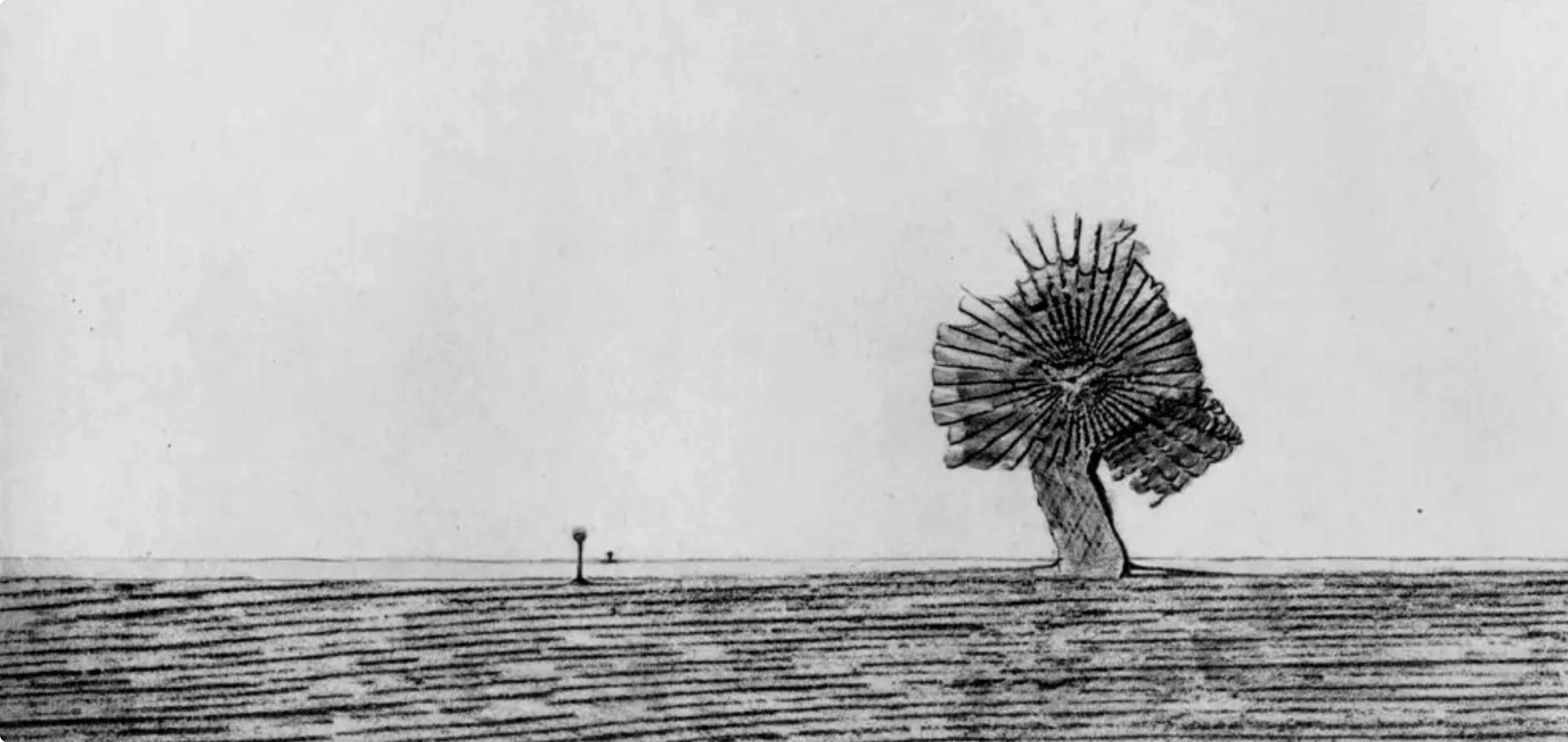 Max Ernst, Composition (Spies/Leppien 222), Histoire Naturelle, Limited Edition Lithograph