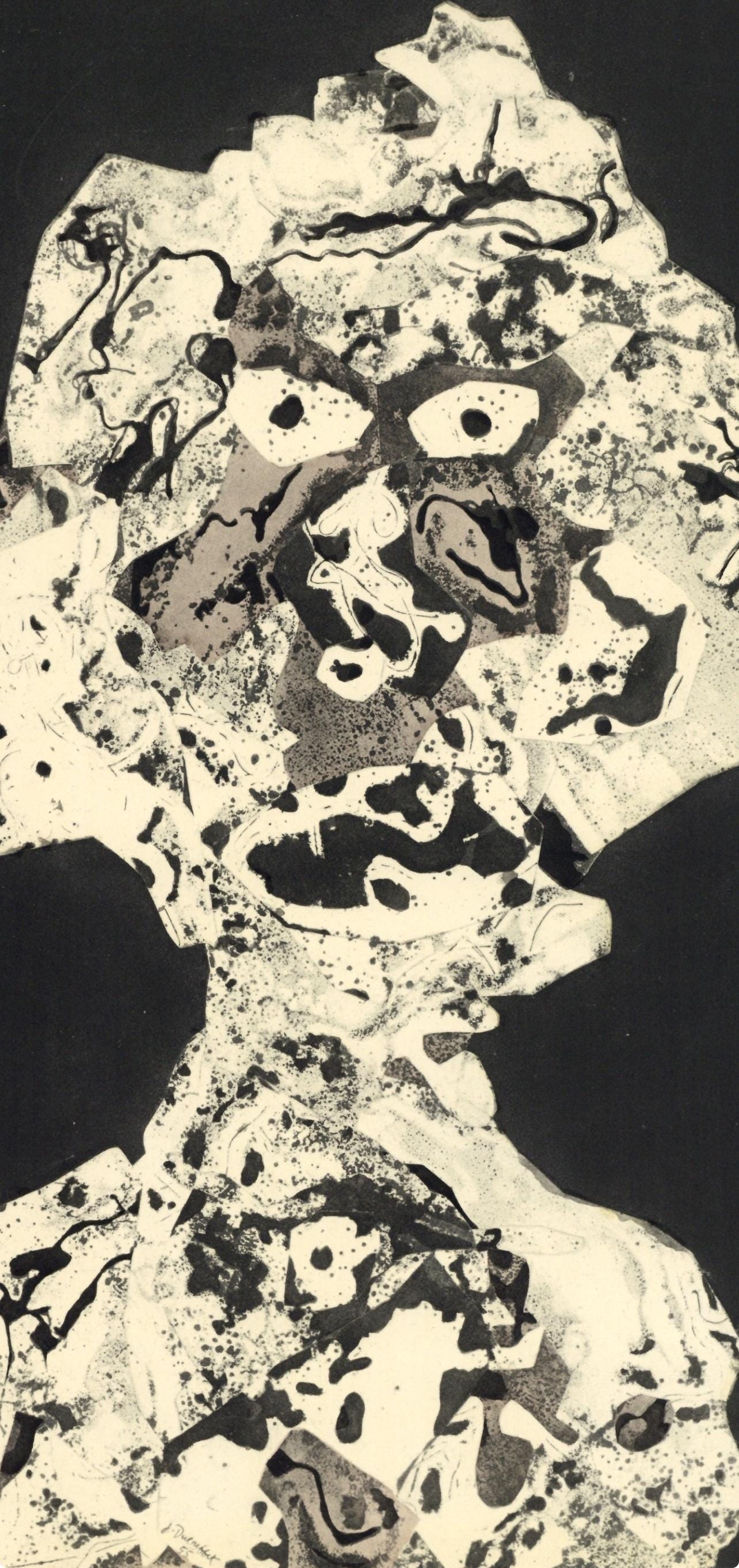 Jean Dubuffet, Personnages I, XXe siècle, Limited Edition Lithograph