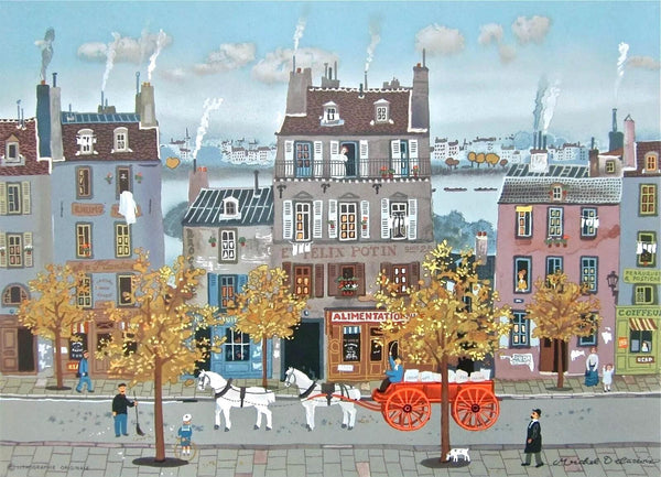 Michel Delacroix, Félix Potin, Limited Edition Lithograph