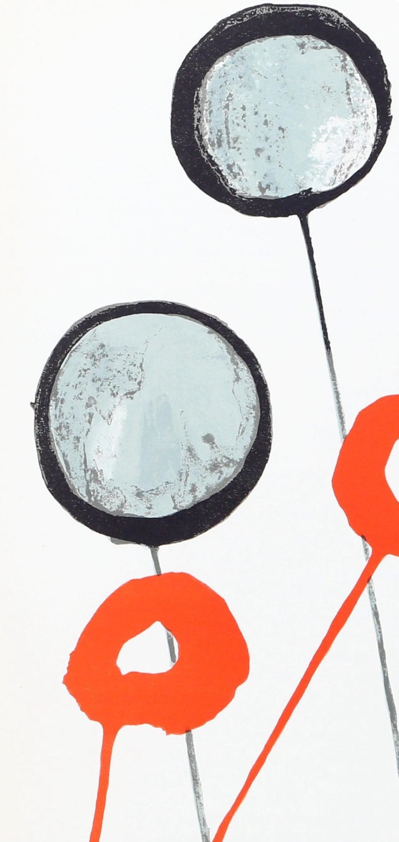 Alexander Calder, Composition, Derrière le miroir, Limited Edition Lithograph