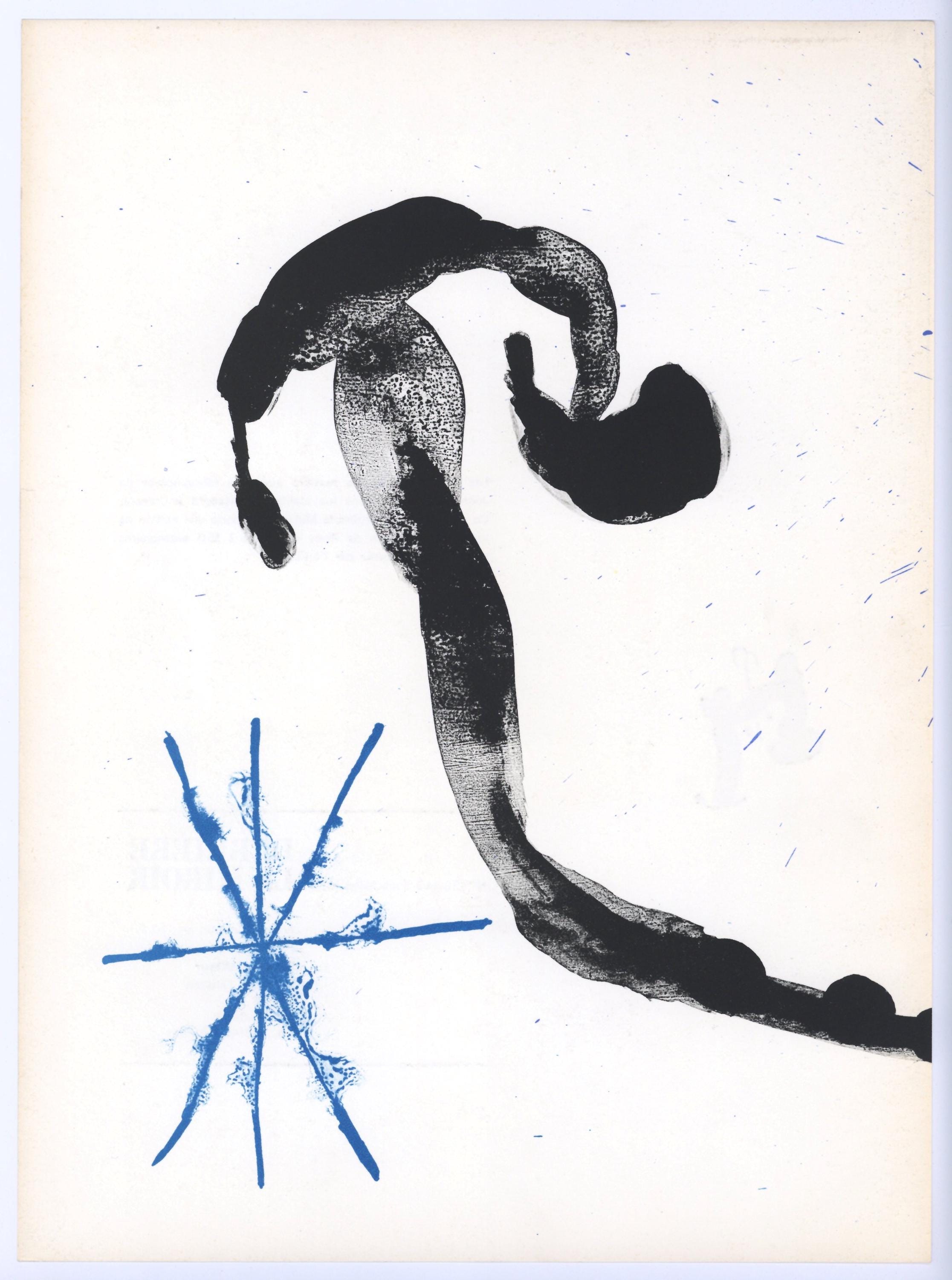 Joan Miró, Composition (Cramer 83; Mourlot 340-347), Derrière le miroir, Limited Edition Lithograph