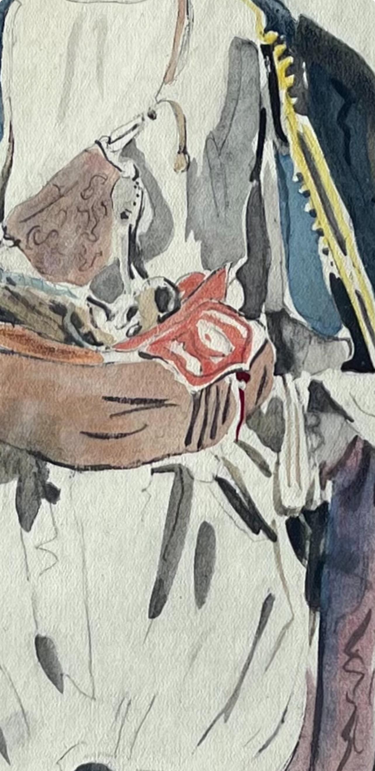 Eugène Delacroix, Composition, Trente et un Dessins et Aquarelles du Maroc, Limited Edition Lithograph
