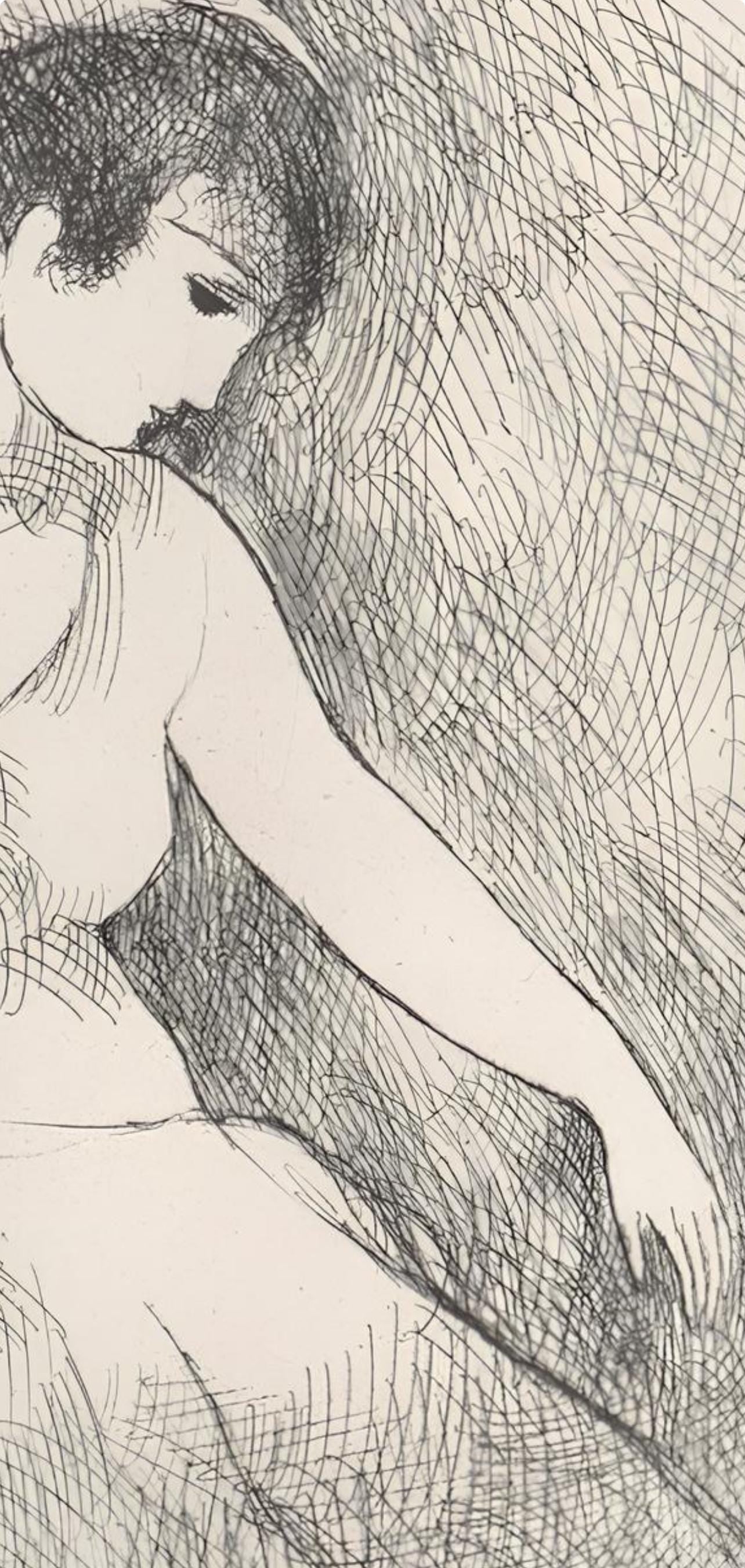Marie Laurencin, Composition, Antarés, Limited Edition Etching
